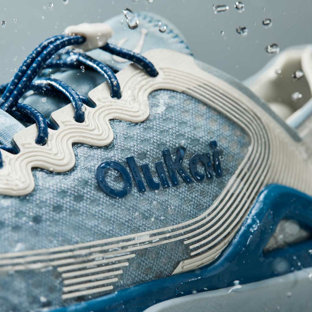 ‘Ahi Water Boat Shoes - Blue Pearl / White Sand - Image 5