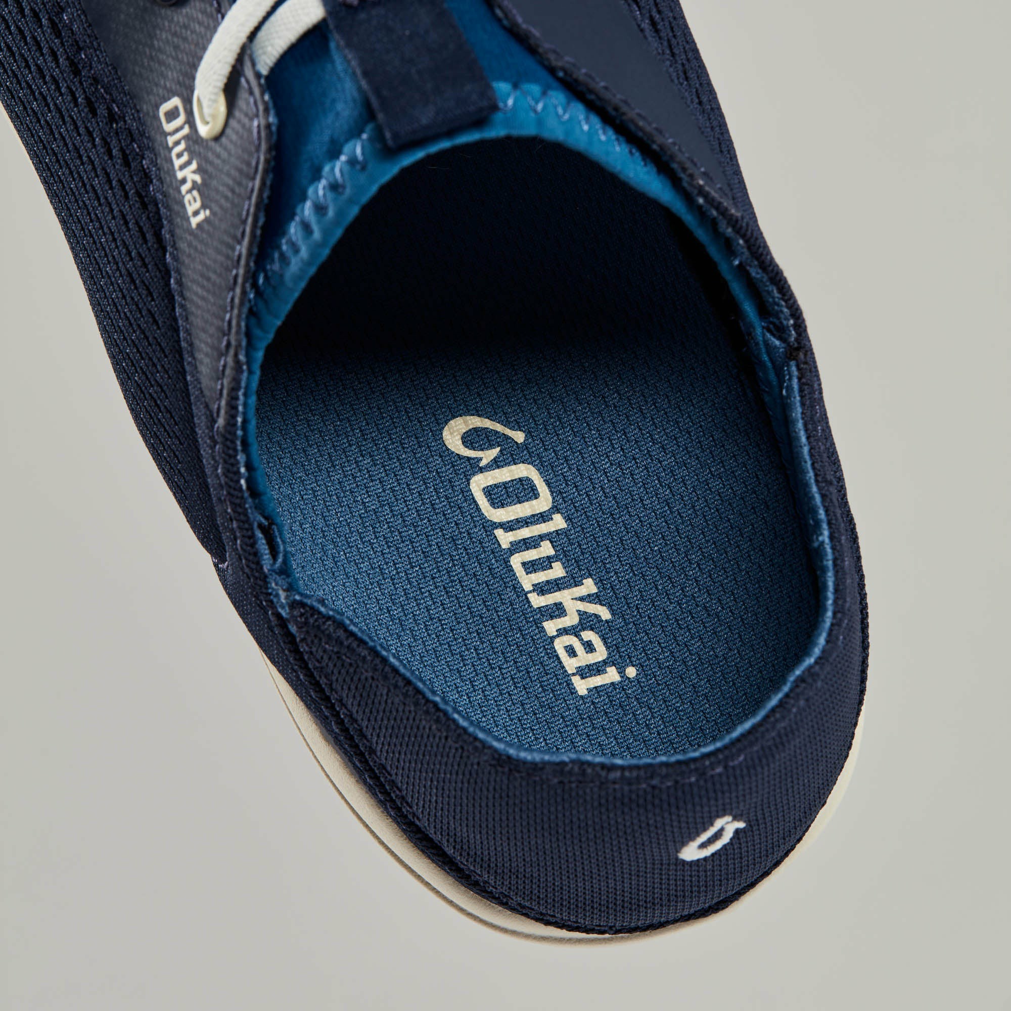 Moku Pae Men's Boat Shoes - Trench Blue / Off White - Image 6