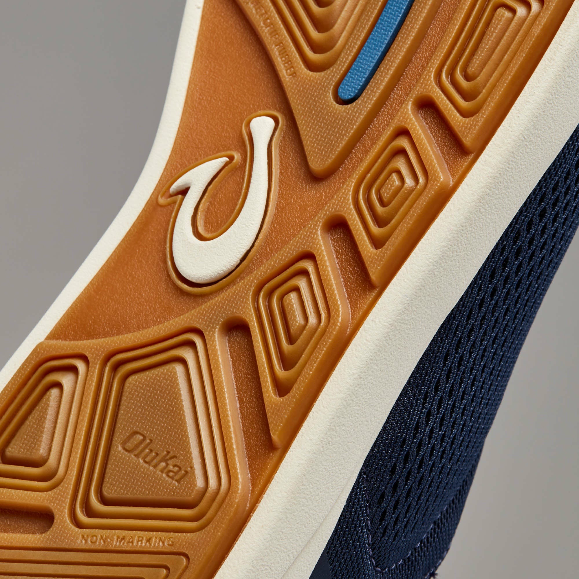 Moku Pae Men's Boat Shoes - Trench Blue / Off White - Image 8