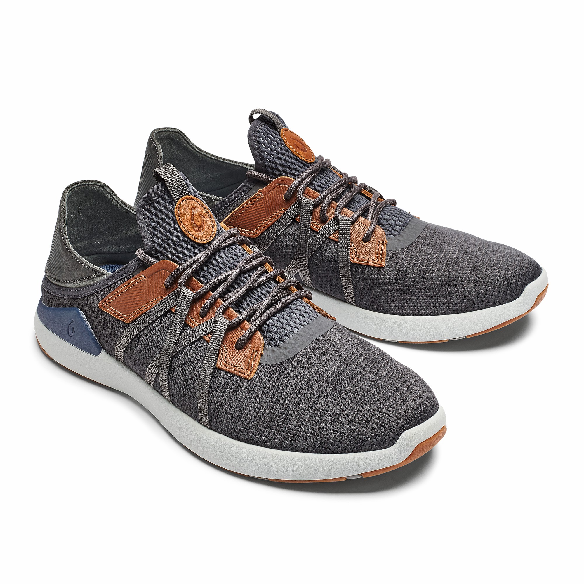 Mio Lī Men's Athletic Shoes - Pavement / Vintage Indigo - Image 7