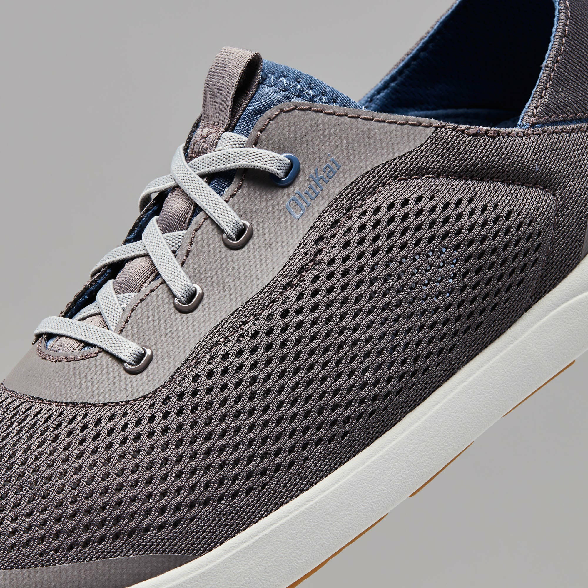 Moku Pae Men's Boat Shoes - Pavement / Vintage Blue - Image 3