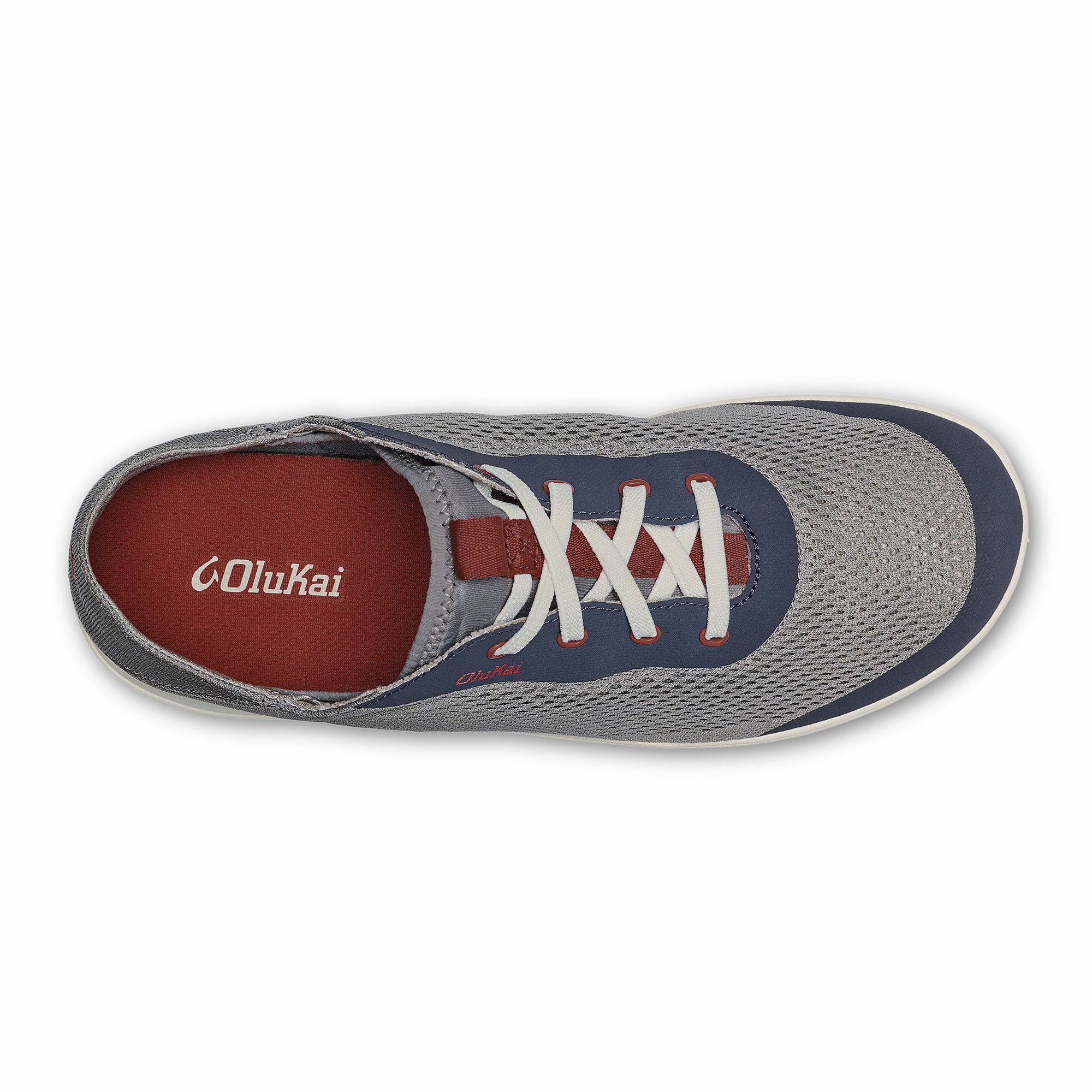 Moku Pae Men's Boat Shoes - Ash / Trench Blue - Image 5