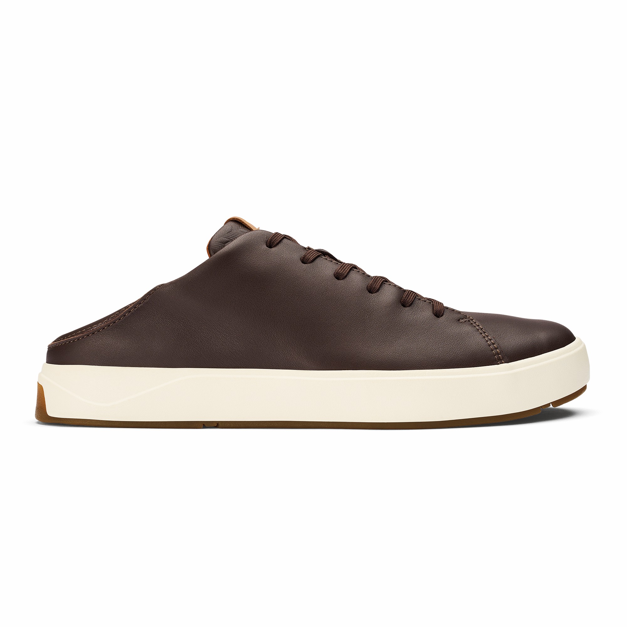 Lae‘ahi Lī ‘Ili Men's Leather Sneakers - Dark Java - Image 3