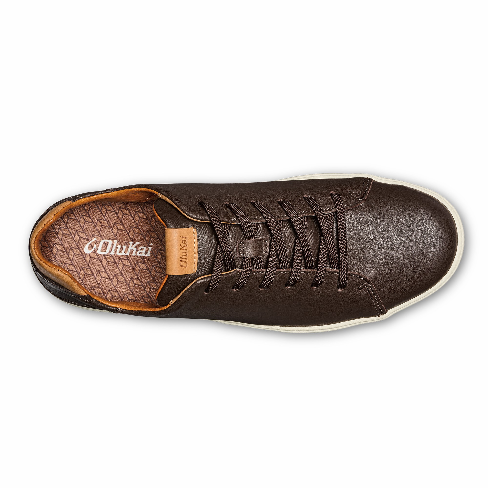 Lae‘ahi Lī ‘Ili Men's Leather Sneakers - Dark Java - Image 8