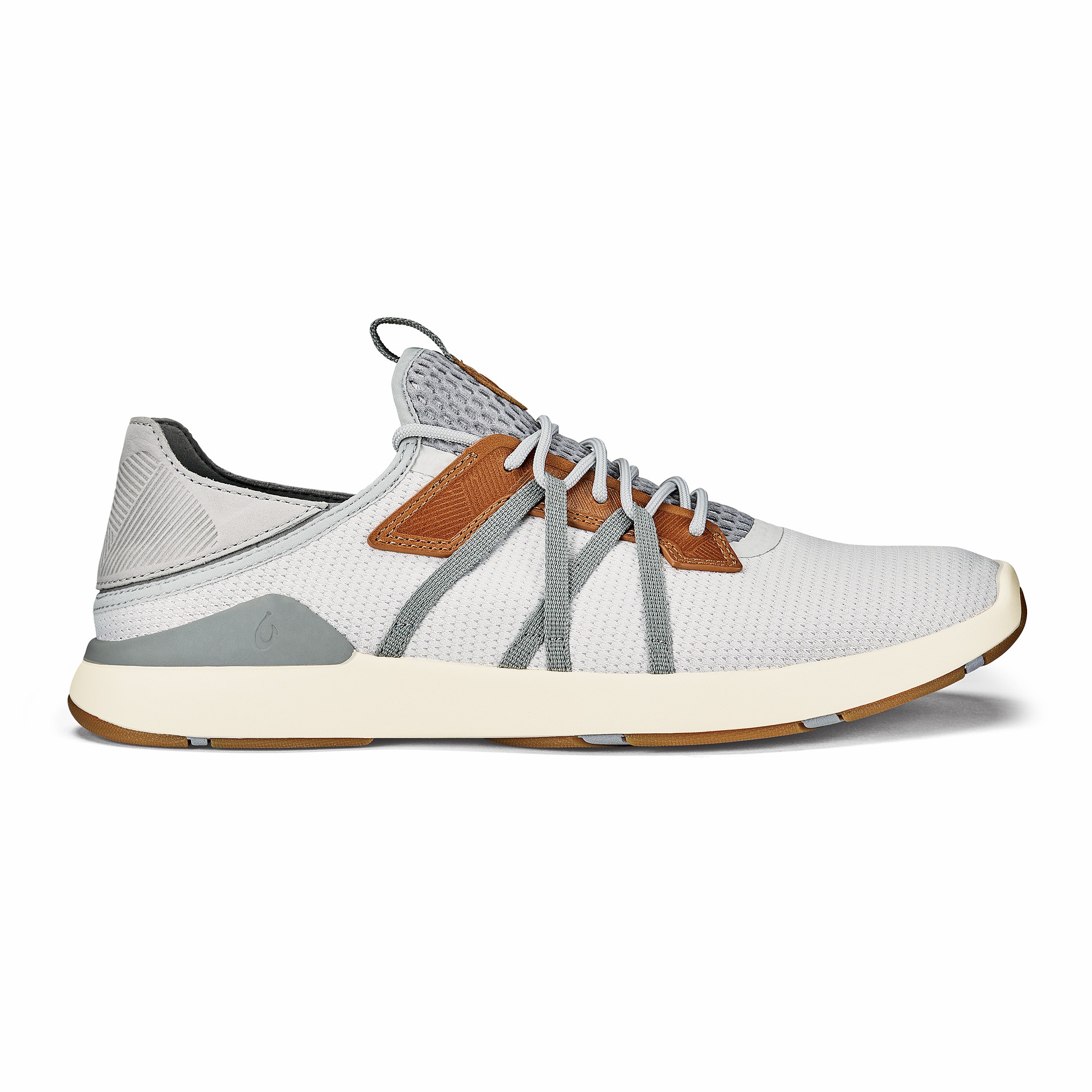 Mio Lī Men's Athletic Shoes - Mist Grey / Poi