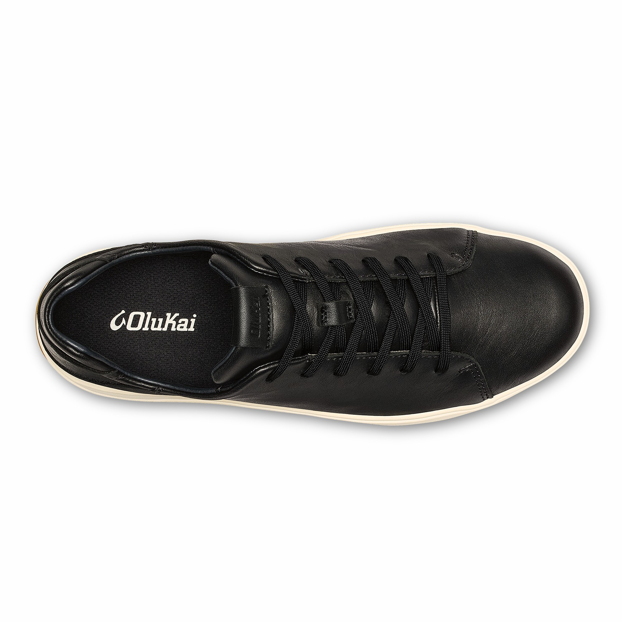 Lae‘ahi Lī ‘Ili Men's Leather Sneakers - Onyx - Image 4