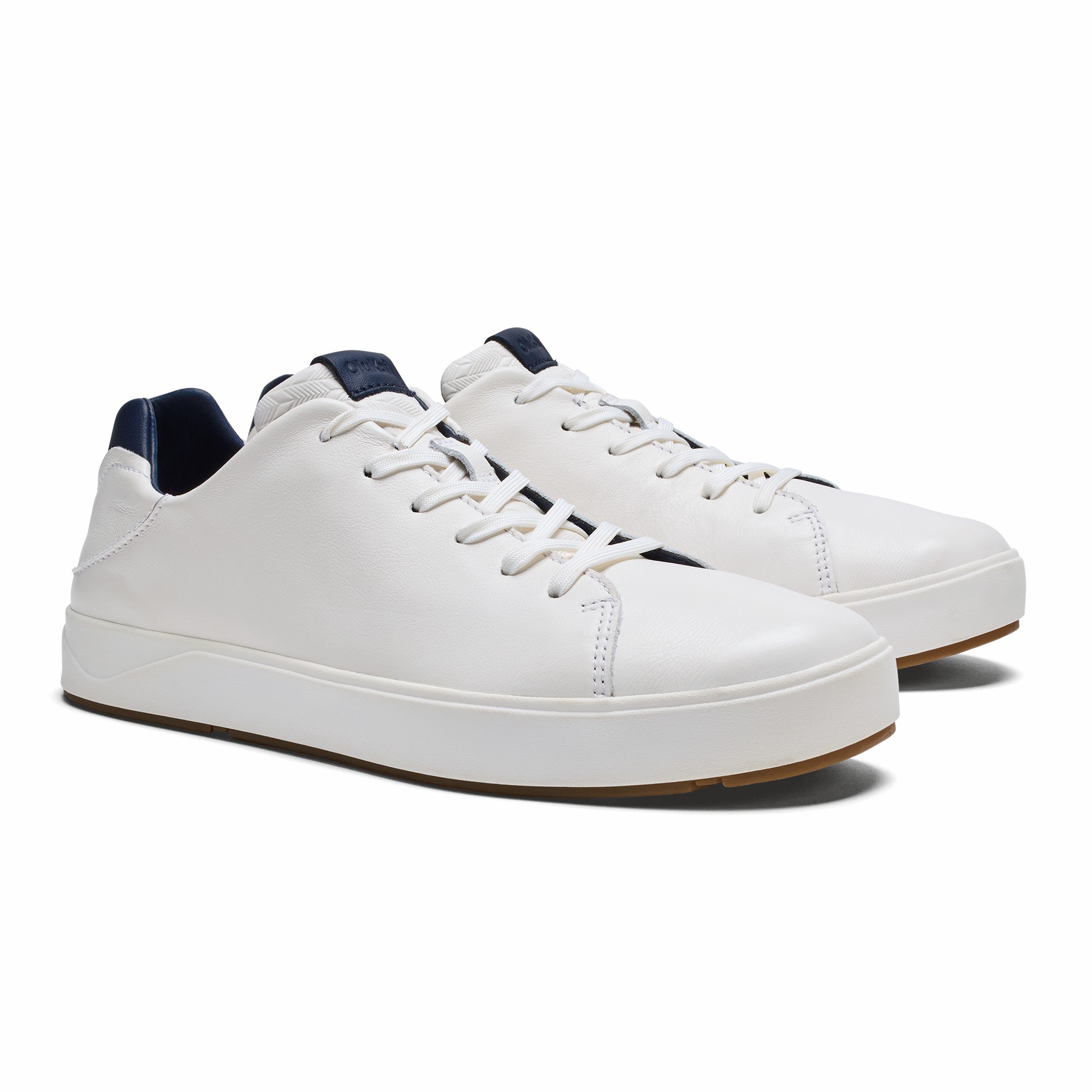 Lae‘ahi Lī ‘Ili Men's Sneakers - Bright White / Trench Blue - Image 5