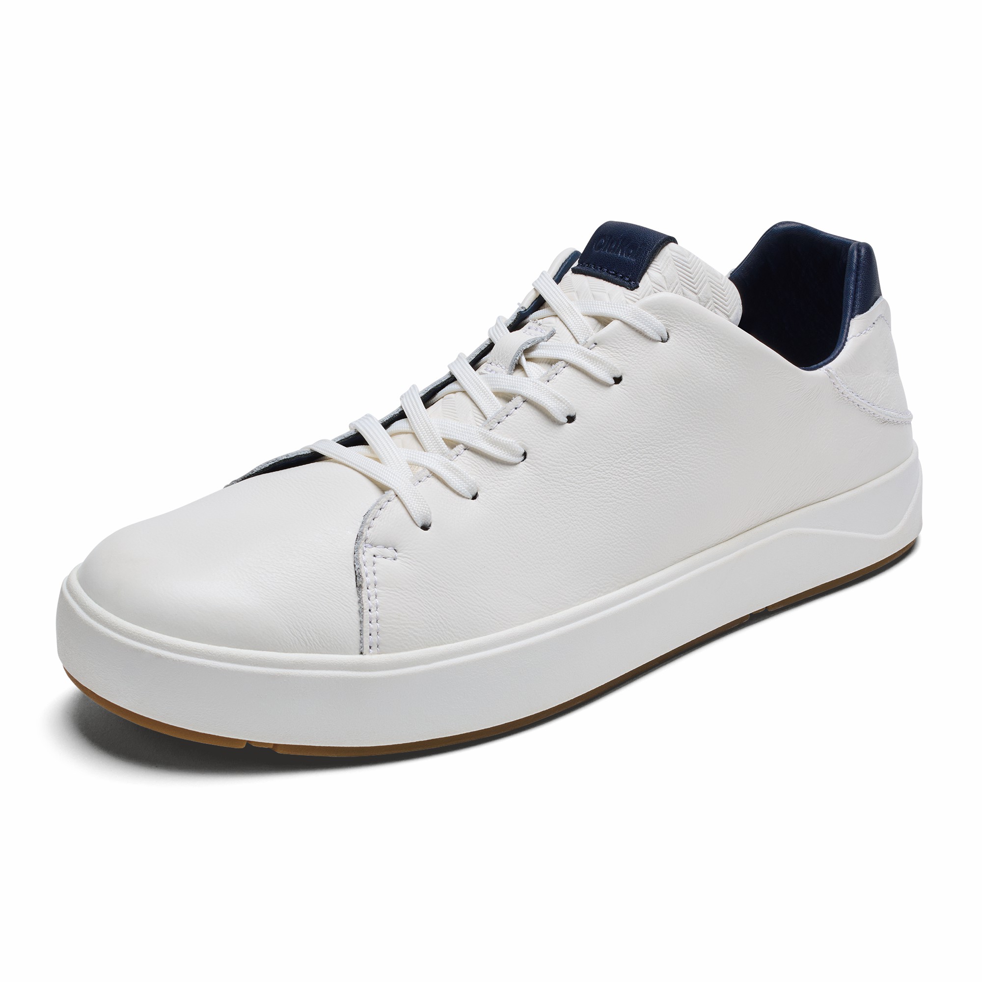 Lae‘ahi Lī ‘Ili Men's Sneakers - Bright White / Trench Blue - Image 7