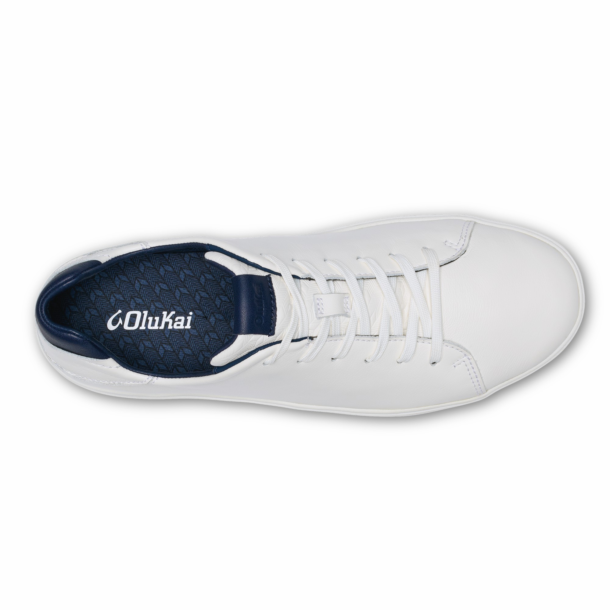 Lae‘ahi Lī ‘Ili Men's Sneakers - Bright White / Trench Blue - Image 8