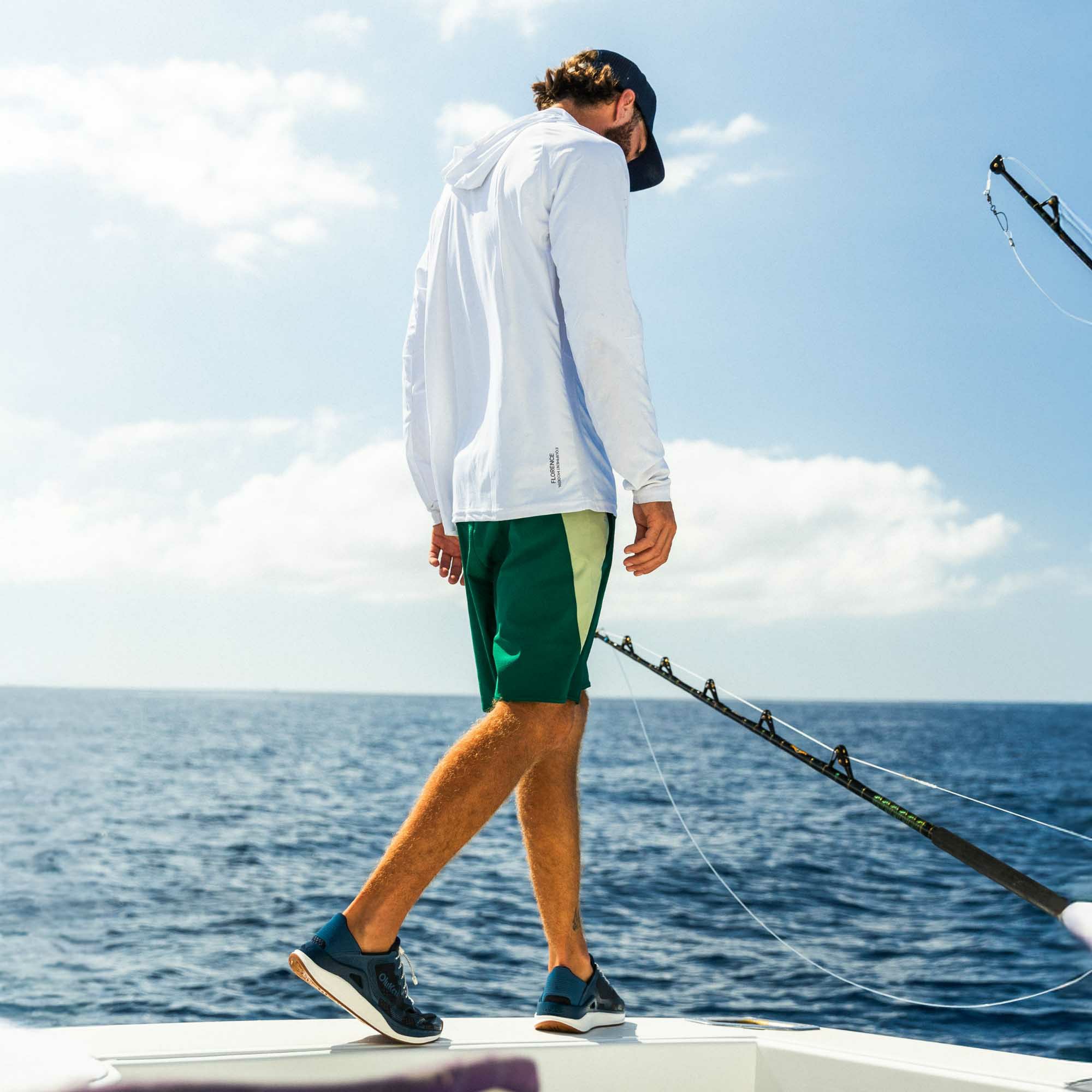 ‘Ahi Water Boat Shoes - Mood Indigo / Coastal Blue - Image 8
