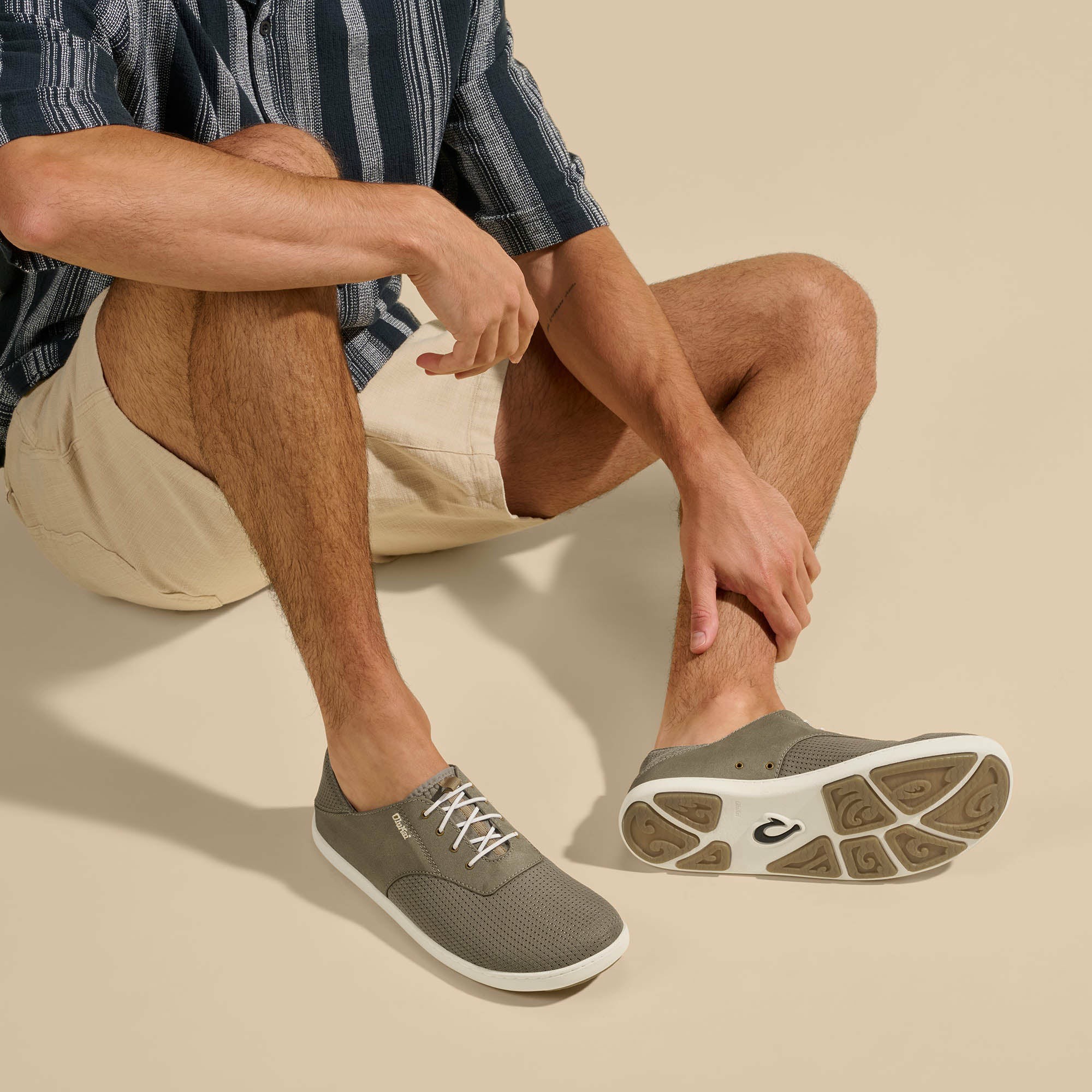 Nohea Moku Men's Boat Shoes - Tapa - Image 7