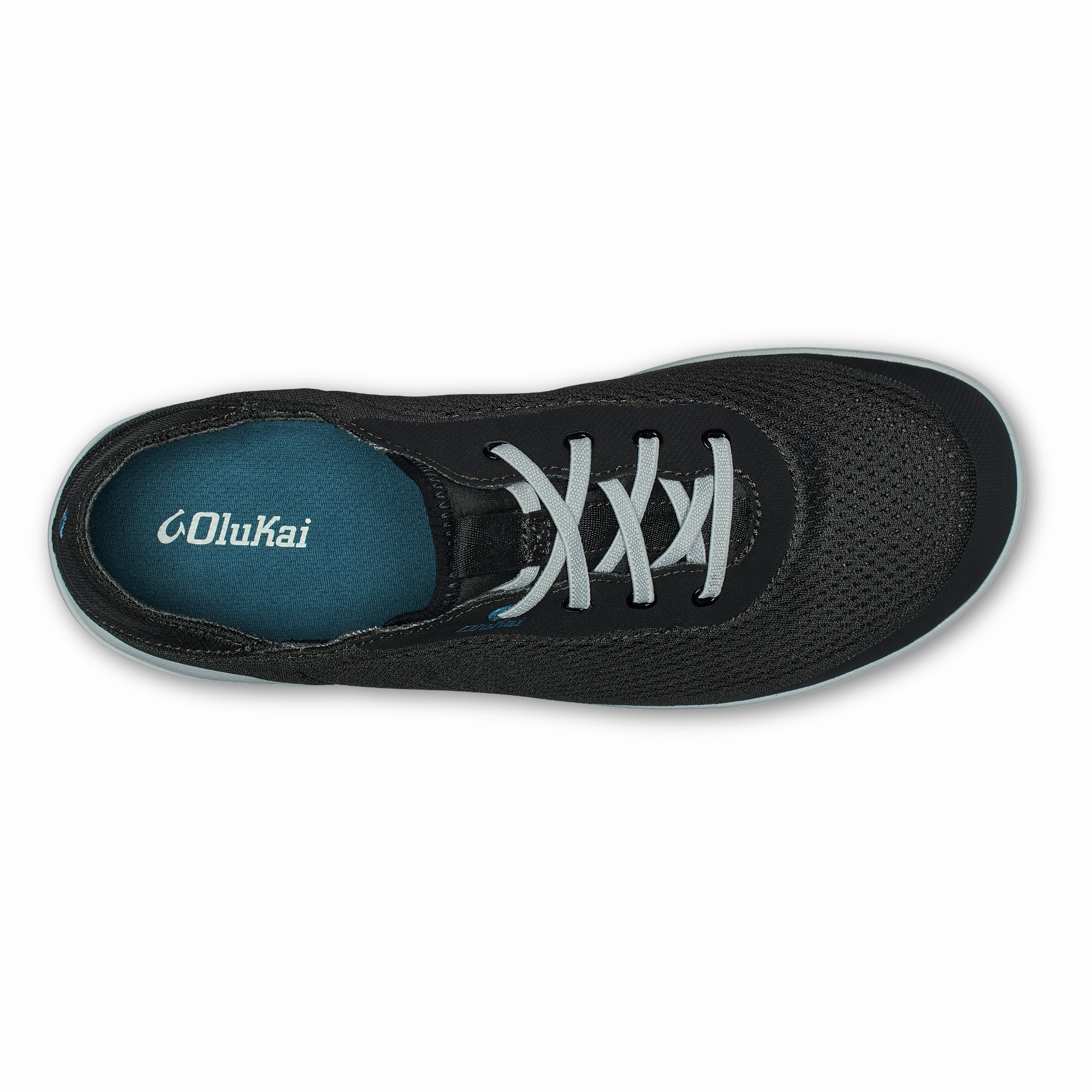 Moku Pae Men's Boat Shoes - Black / Blue Coral - Image 7