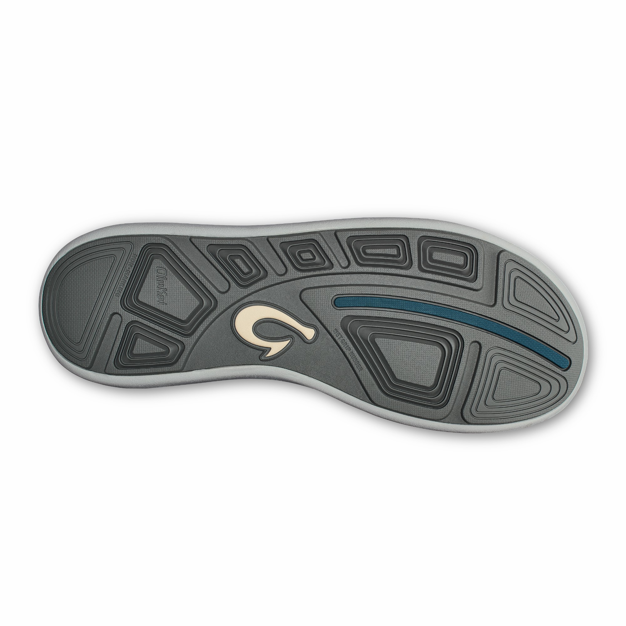 Moku Pae Men's Boat Shoes - Black / Blue Coral - Image 9