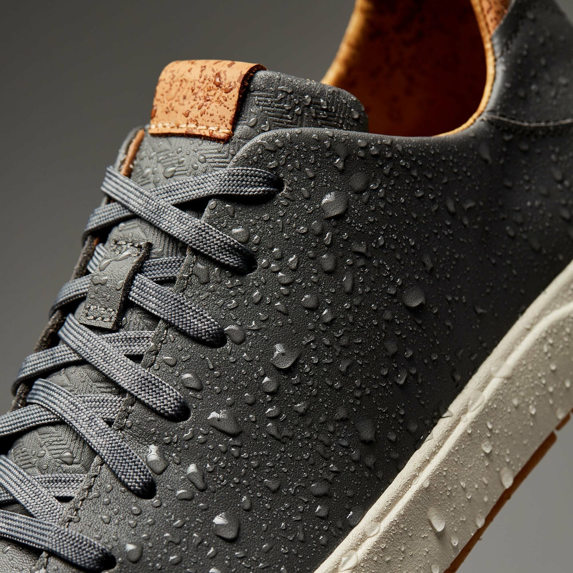 Lae‘ahi Lī ‘Ili Men's Leather Sneakers - Stone - Image 3