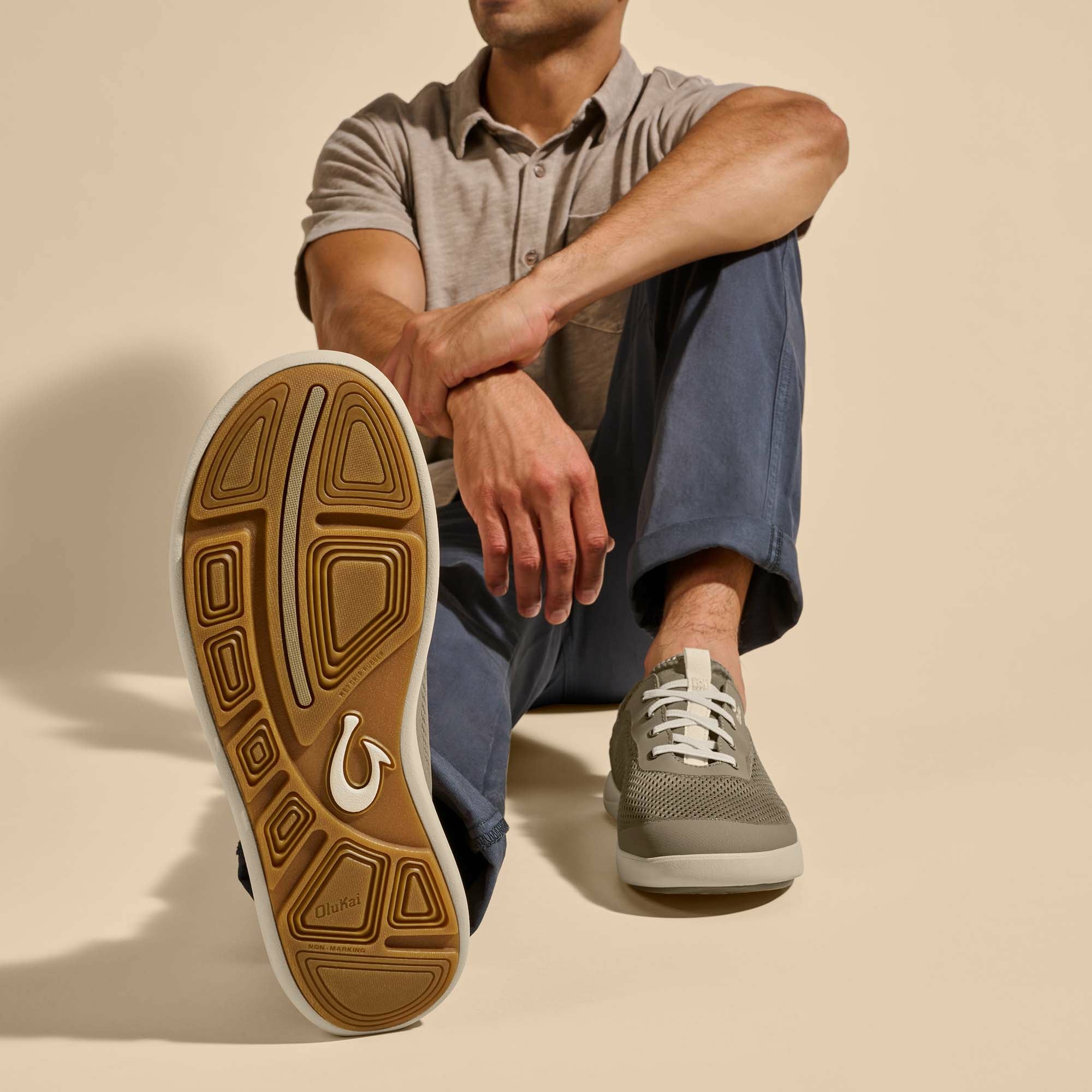 Moku Pae Men's Boat Shoes - Clay / Tapa - Image 5