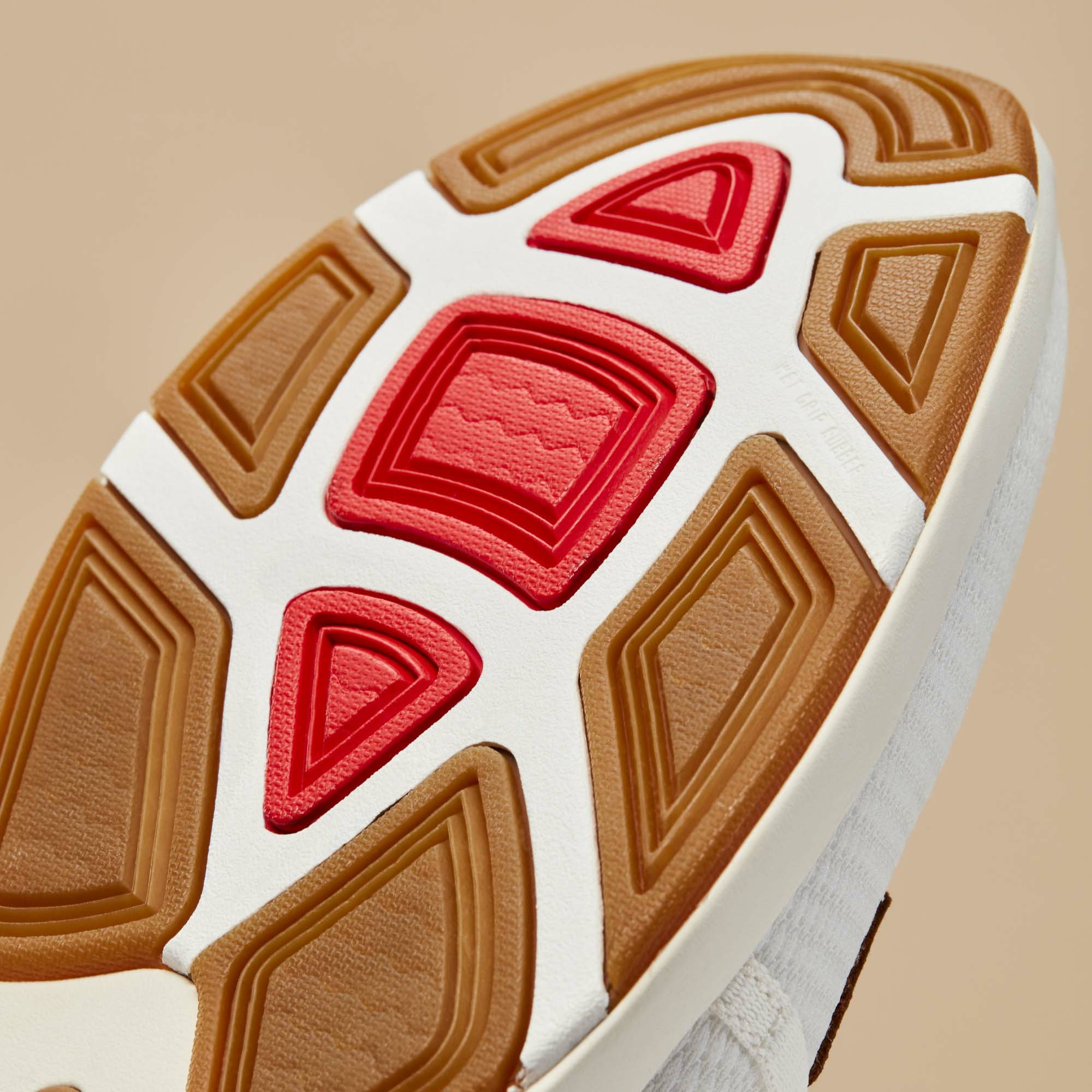 Mio Lī Men's Athletic Shoes - Bright White / Red Lava - Image 8