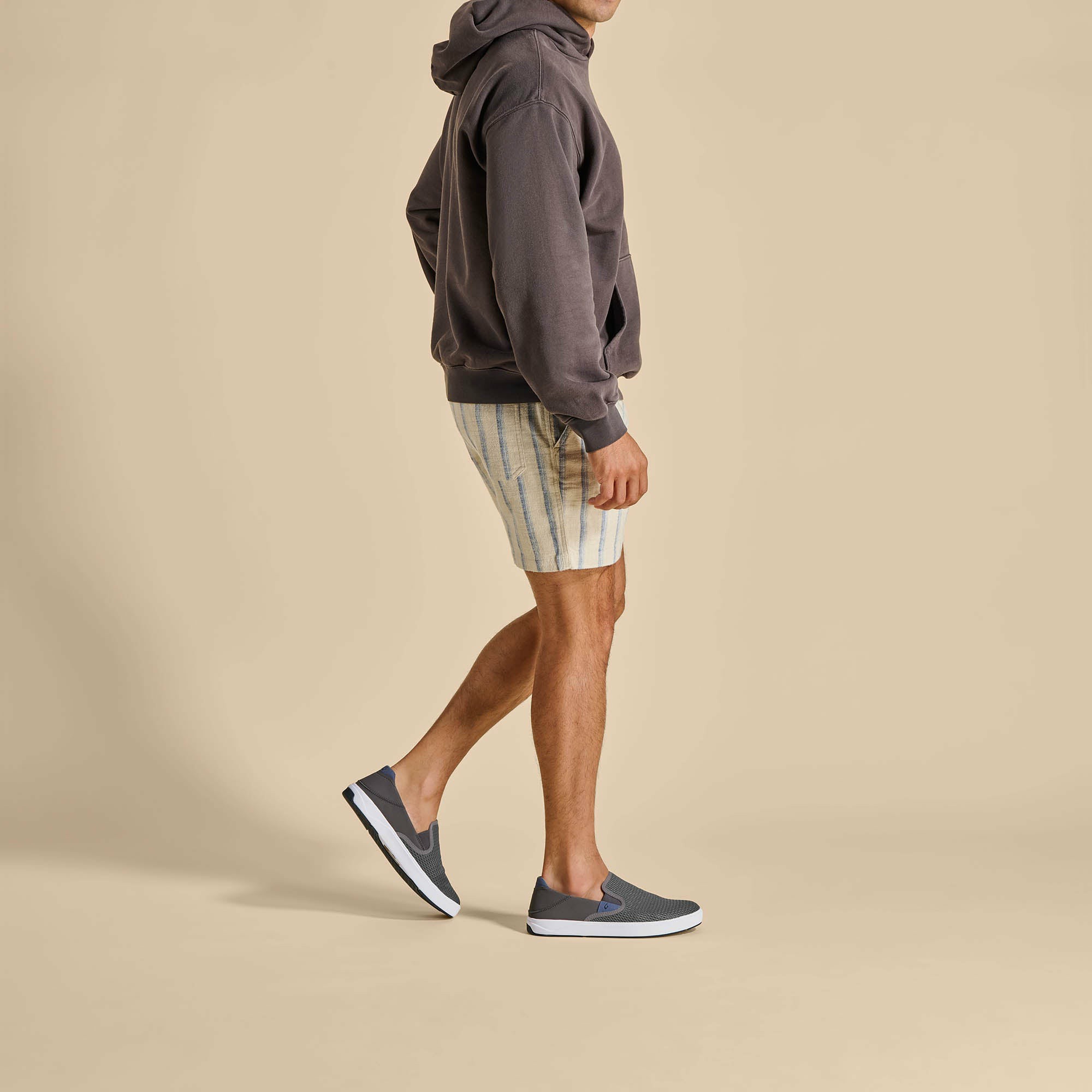 Lae‘ahi Men's Slip-On Sneakers - Pavement - Image 7
