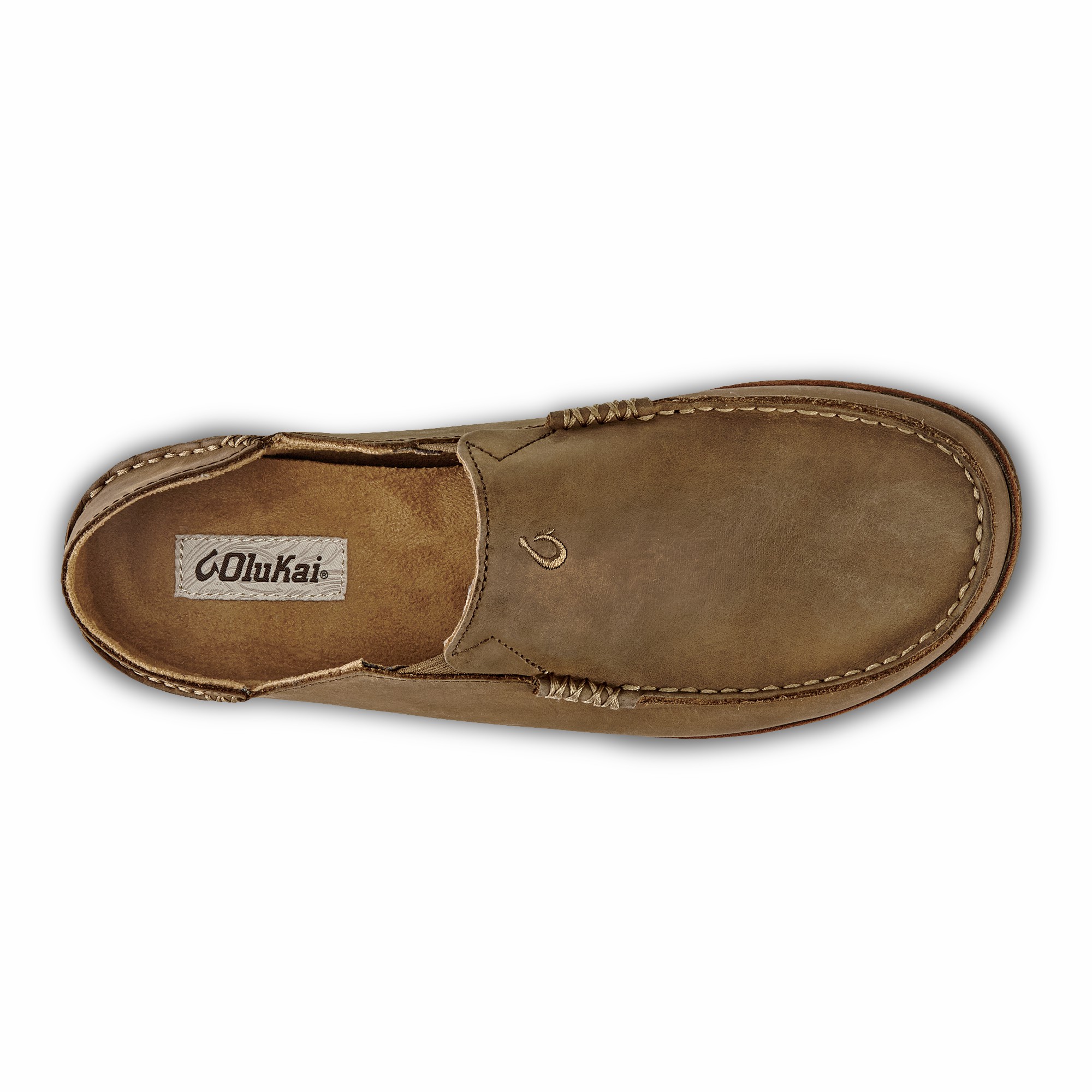 Moloā Men's Leather Slip On Shoes - Ray / Toffee - Image 5