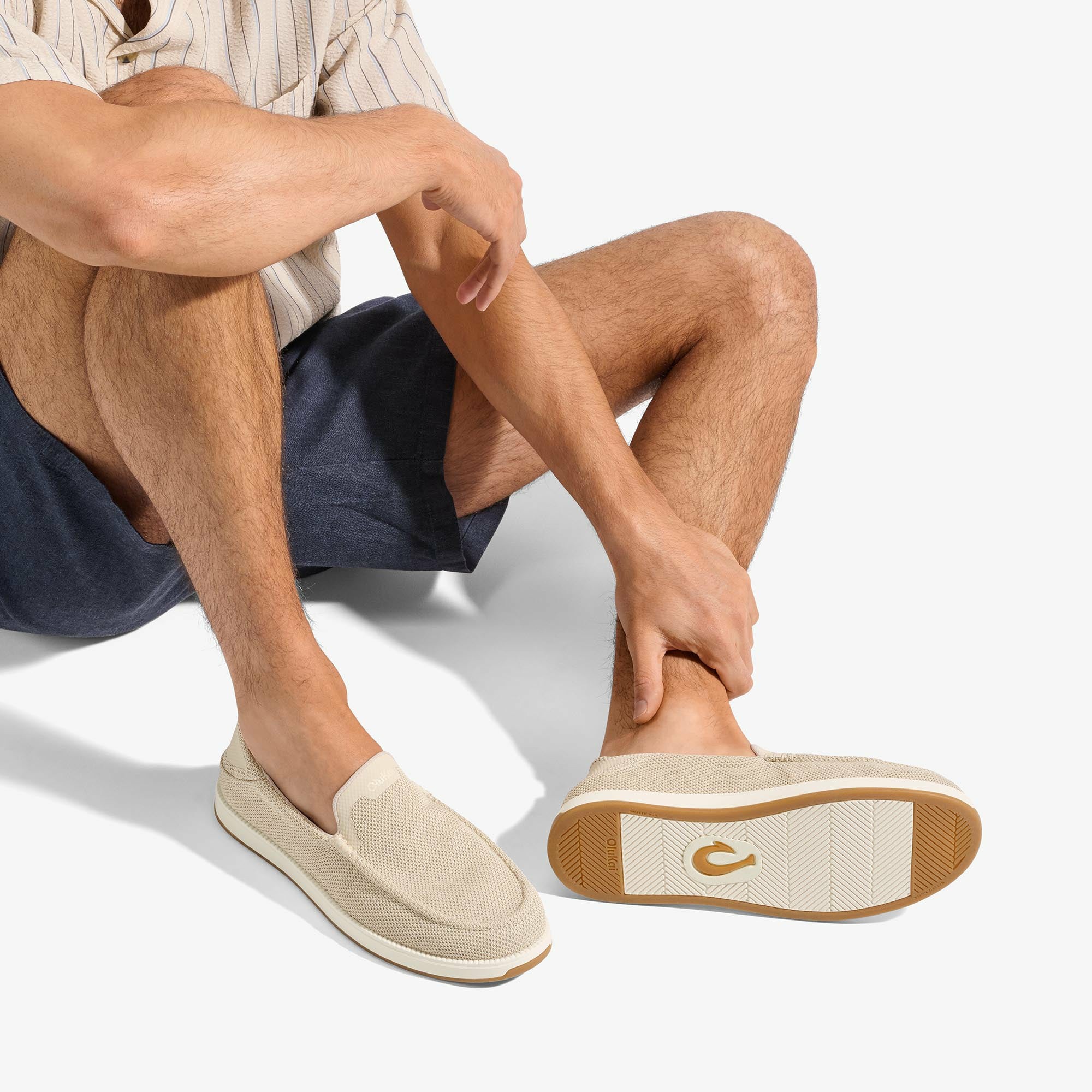 Kākaha Mesh Men‘s Slip-On Shoes - Tapa - Image 5