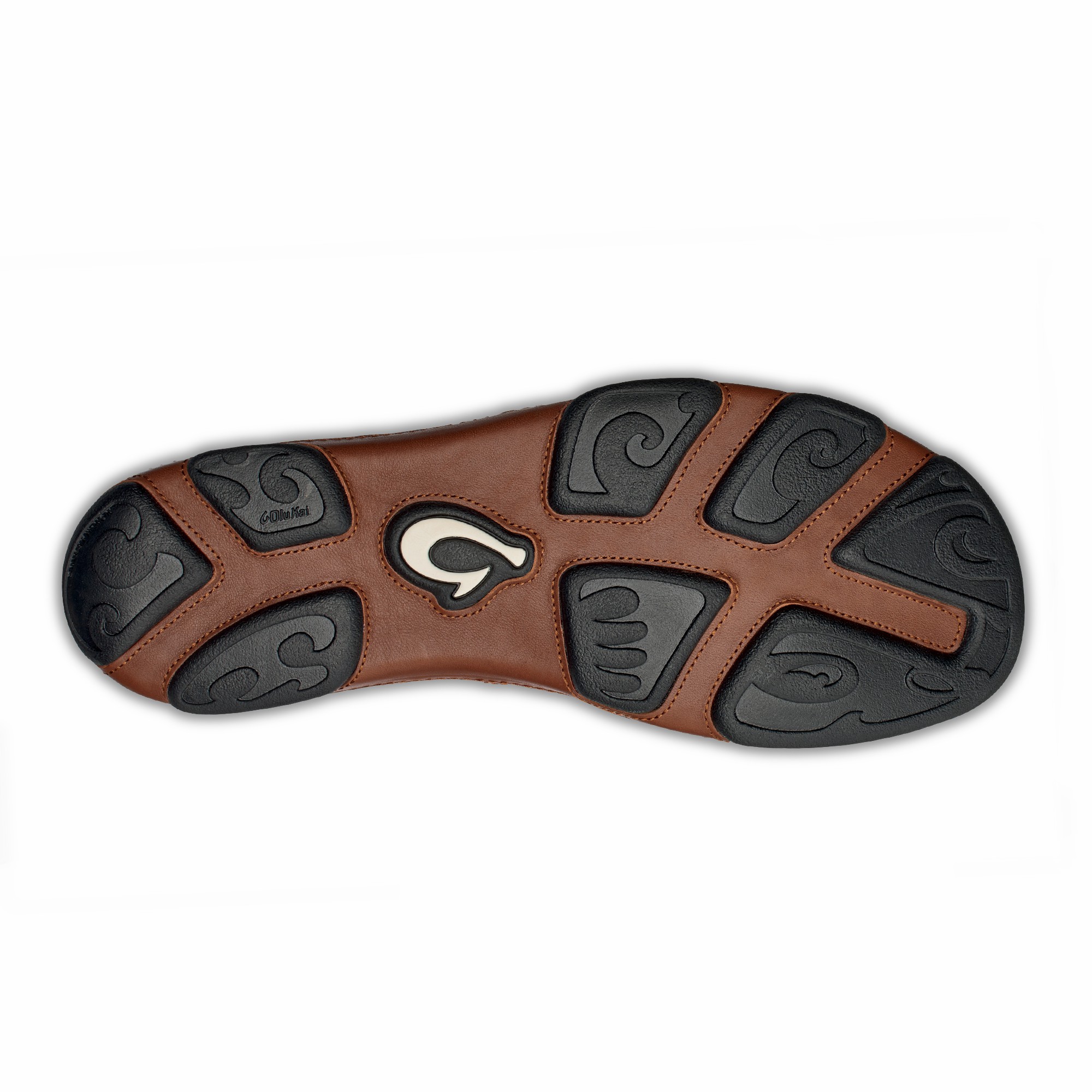 Moloā Men's Leather Slip On Shoes - Black / Toffee - Image 7