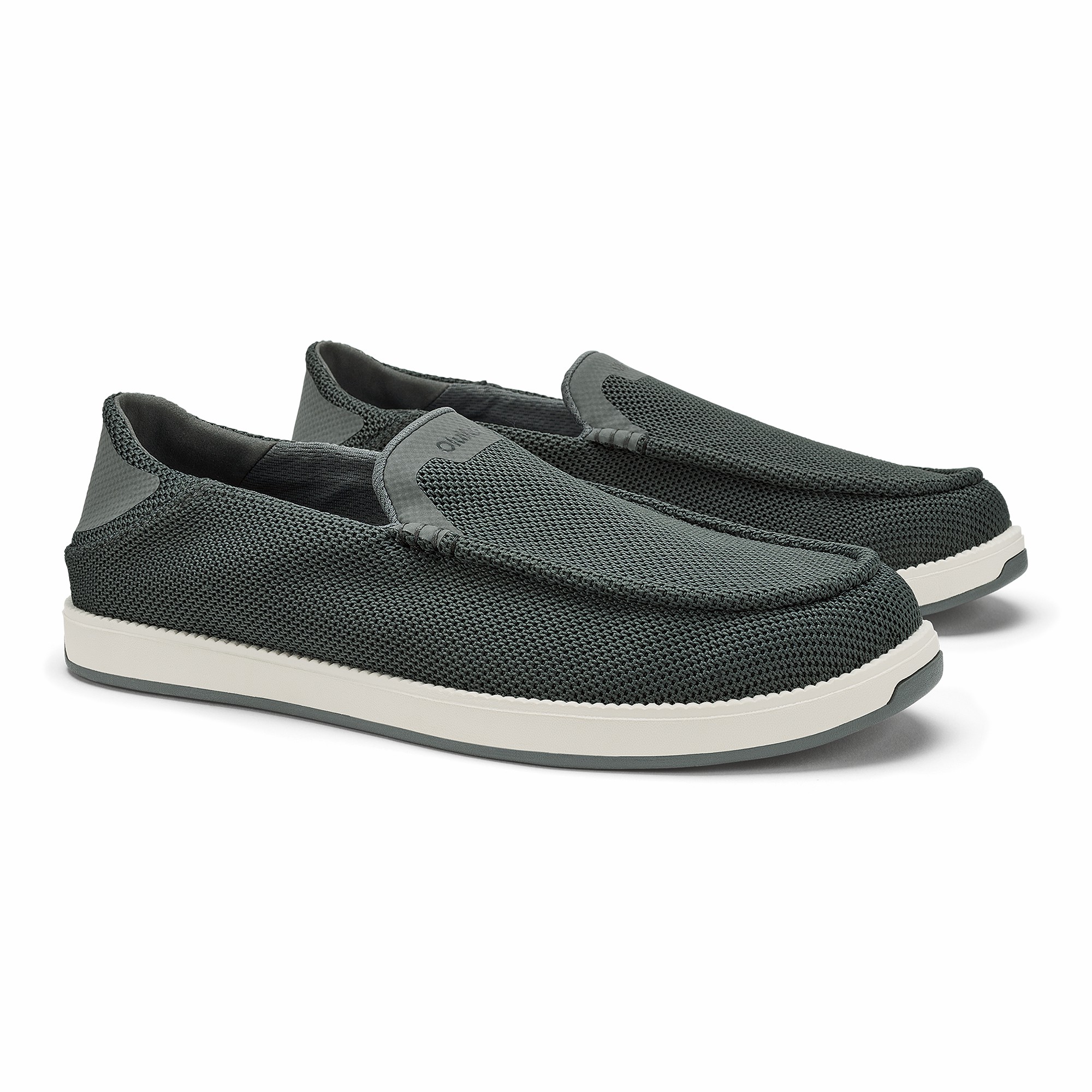 Kākaha Mesh Men‘s Slip-On Shoes - Rock - Image 8
