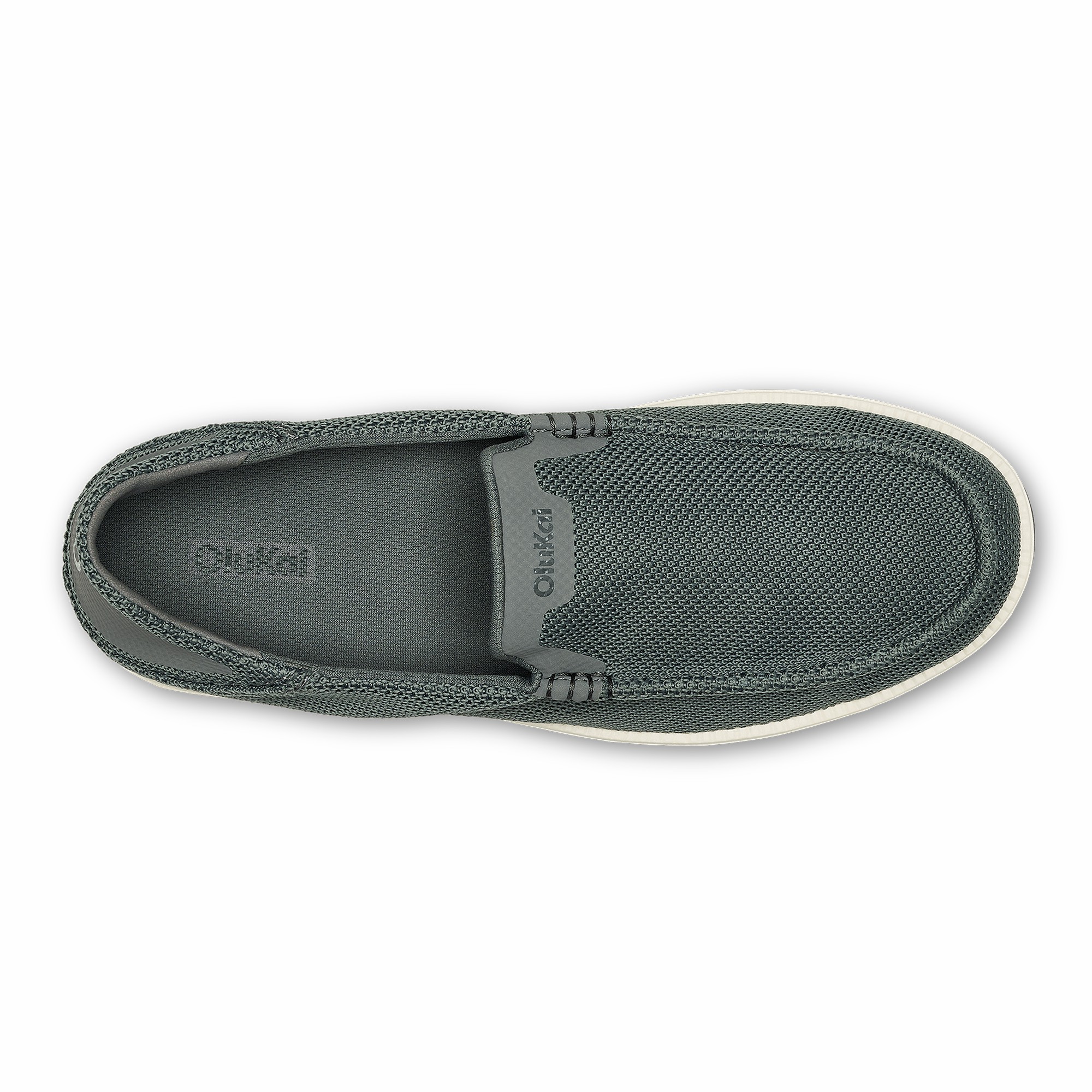 Kākaha Mesh Men‘s Slip-On Shoes - Rock - Image 9