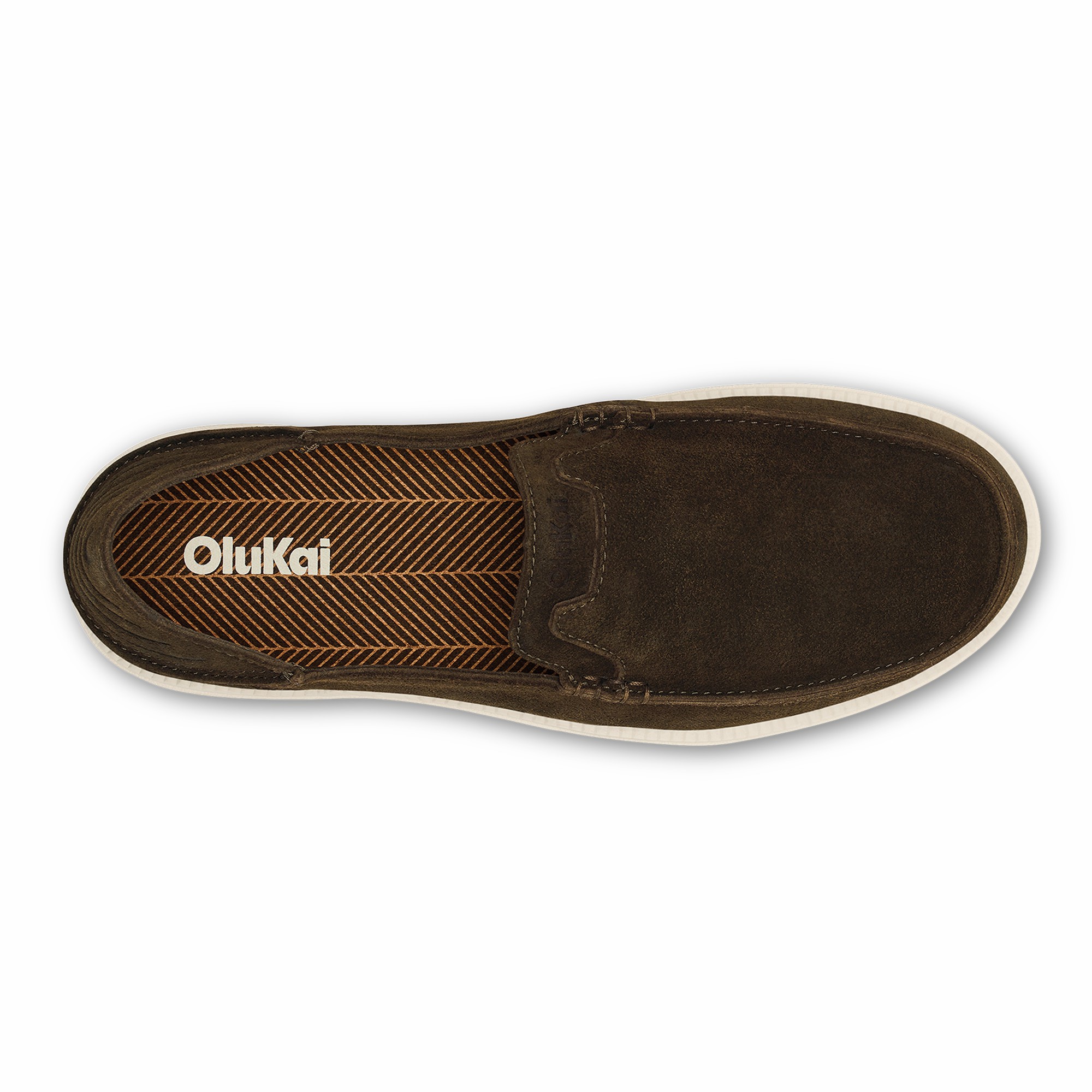 Kākaha Nia Men‘s Suede Slip-On Shoes - Dark Wood - Image 6