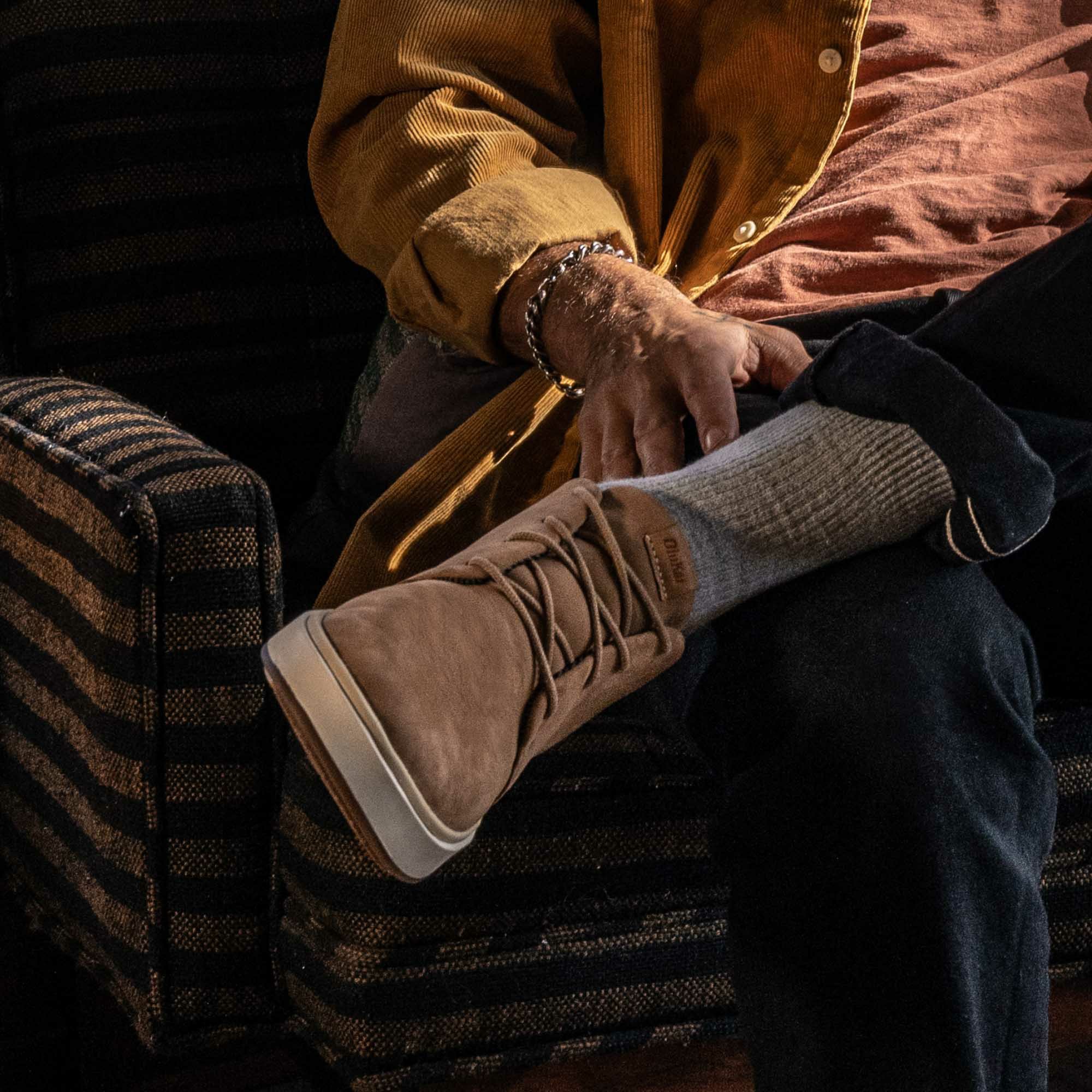 Papakū 'Ili Waterproof Leather Boots- Tan - Image 5