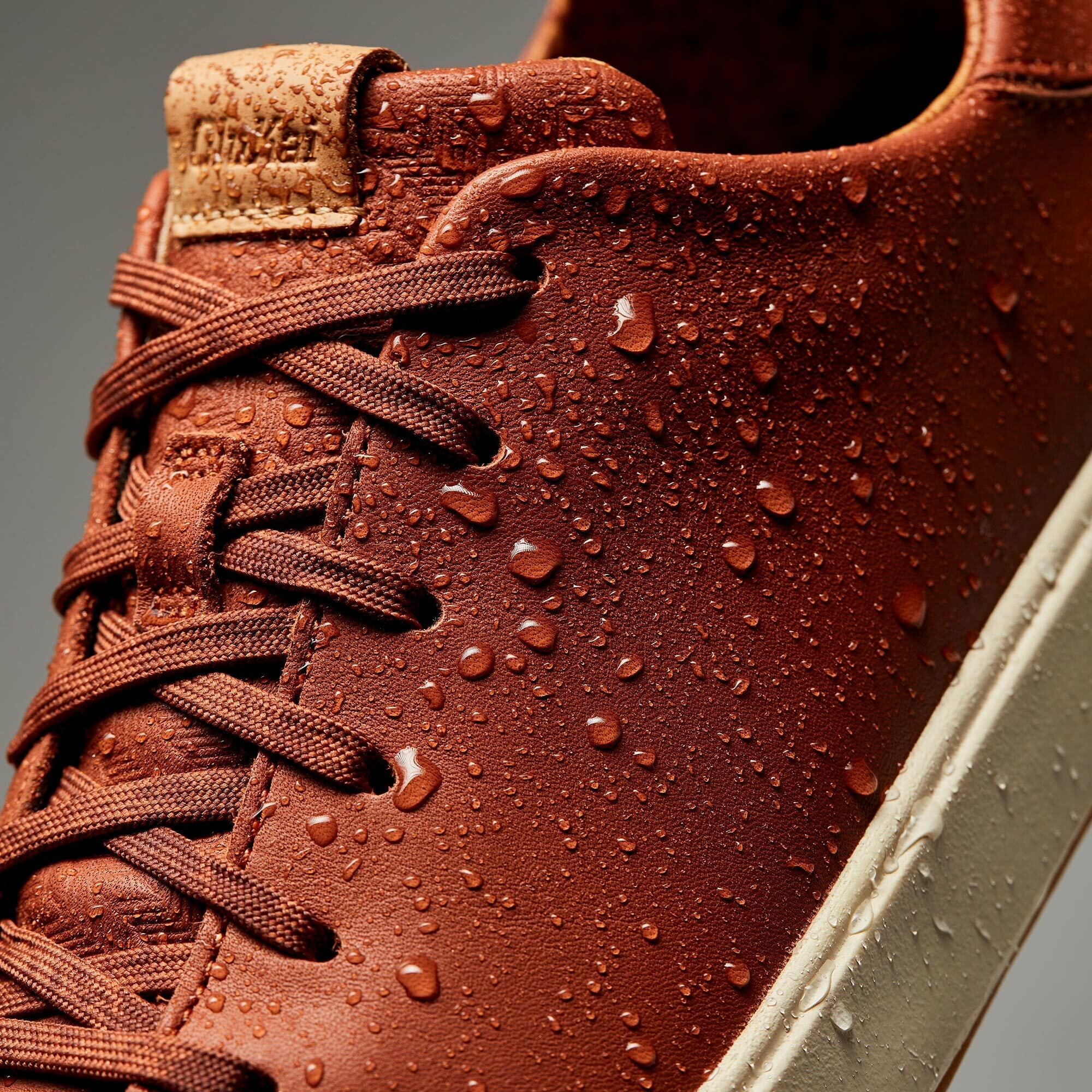 Lae‘ahi Lī ‘Ili Men's Leather Sneakers - Kukui Brown - Image 3