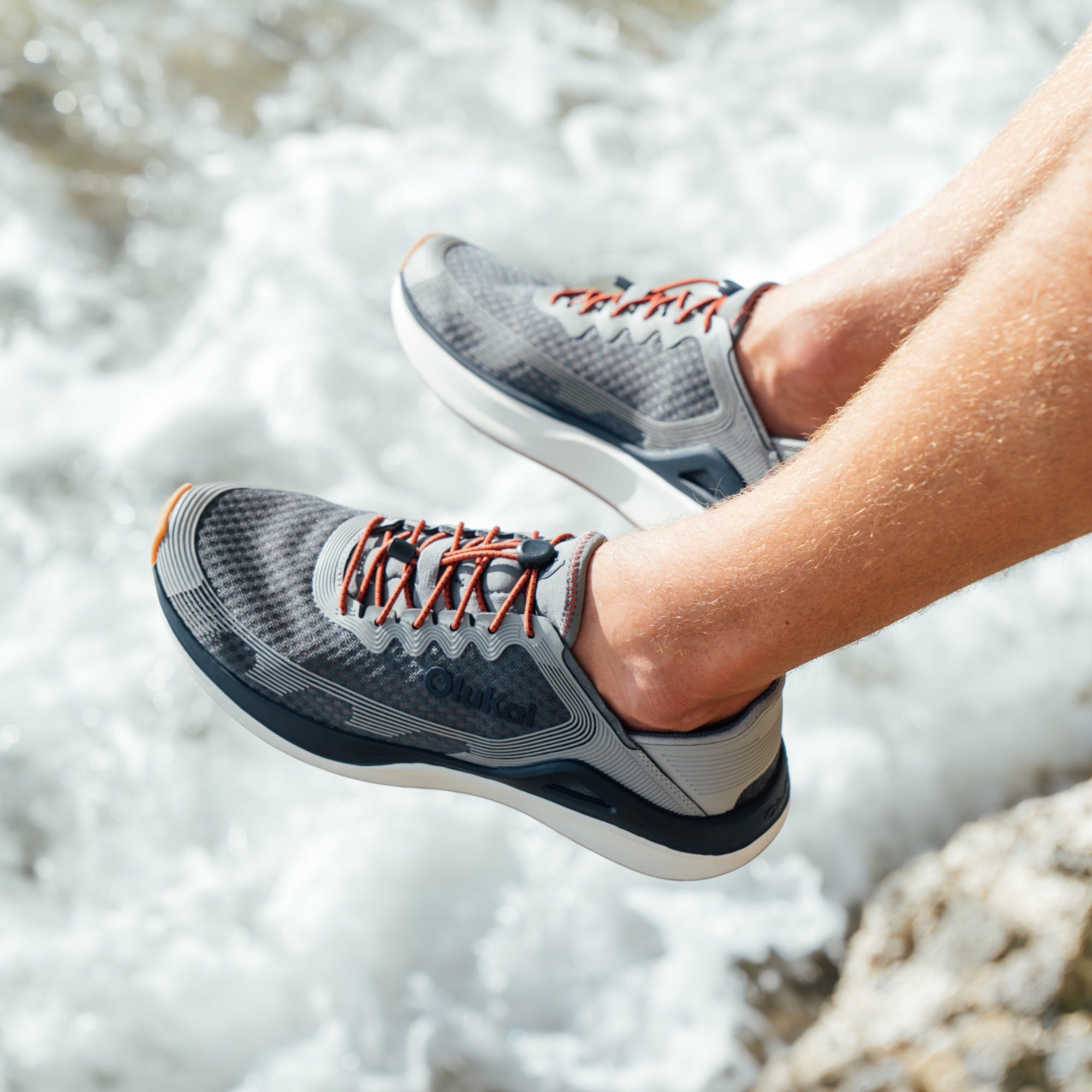 ‘Ahi Water Boat Shoes - Rock / Ash - Image 2