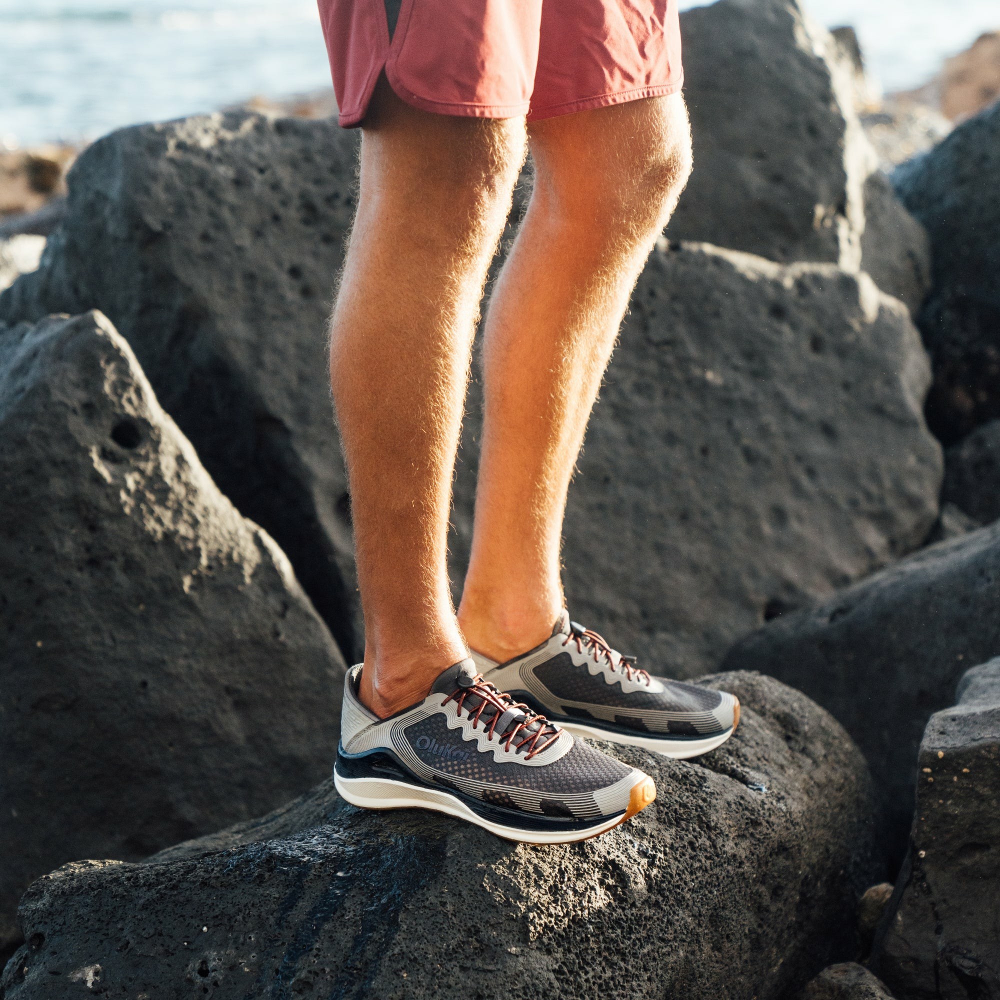 ‘Ahi Water Boat Shoes - Rock / Ash - Image 3