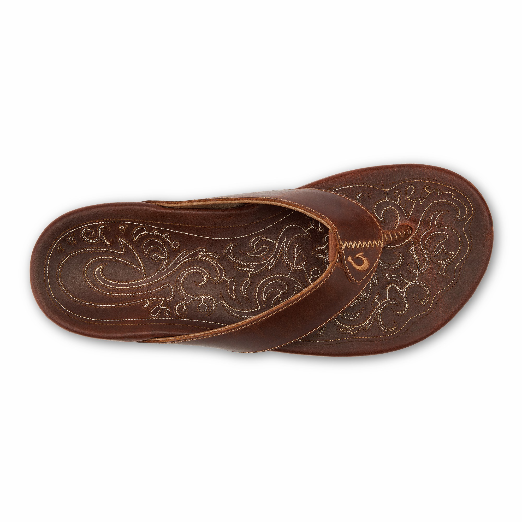 Mekila Men's Full-Grain Leather Beach Sandals - Natural - Image 9