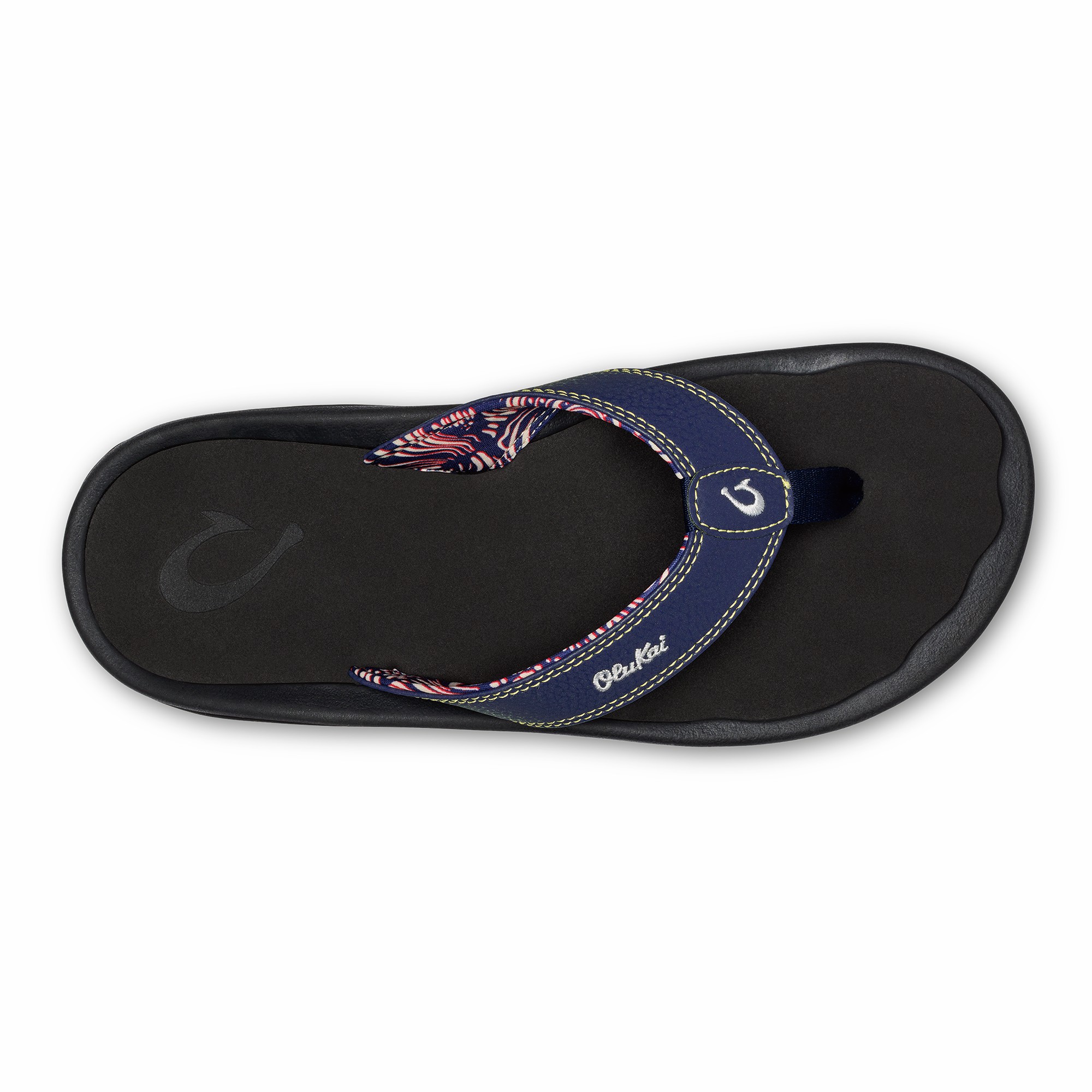‘Ohana Men's Beach Sandals - Navy / Onyx - Image 7