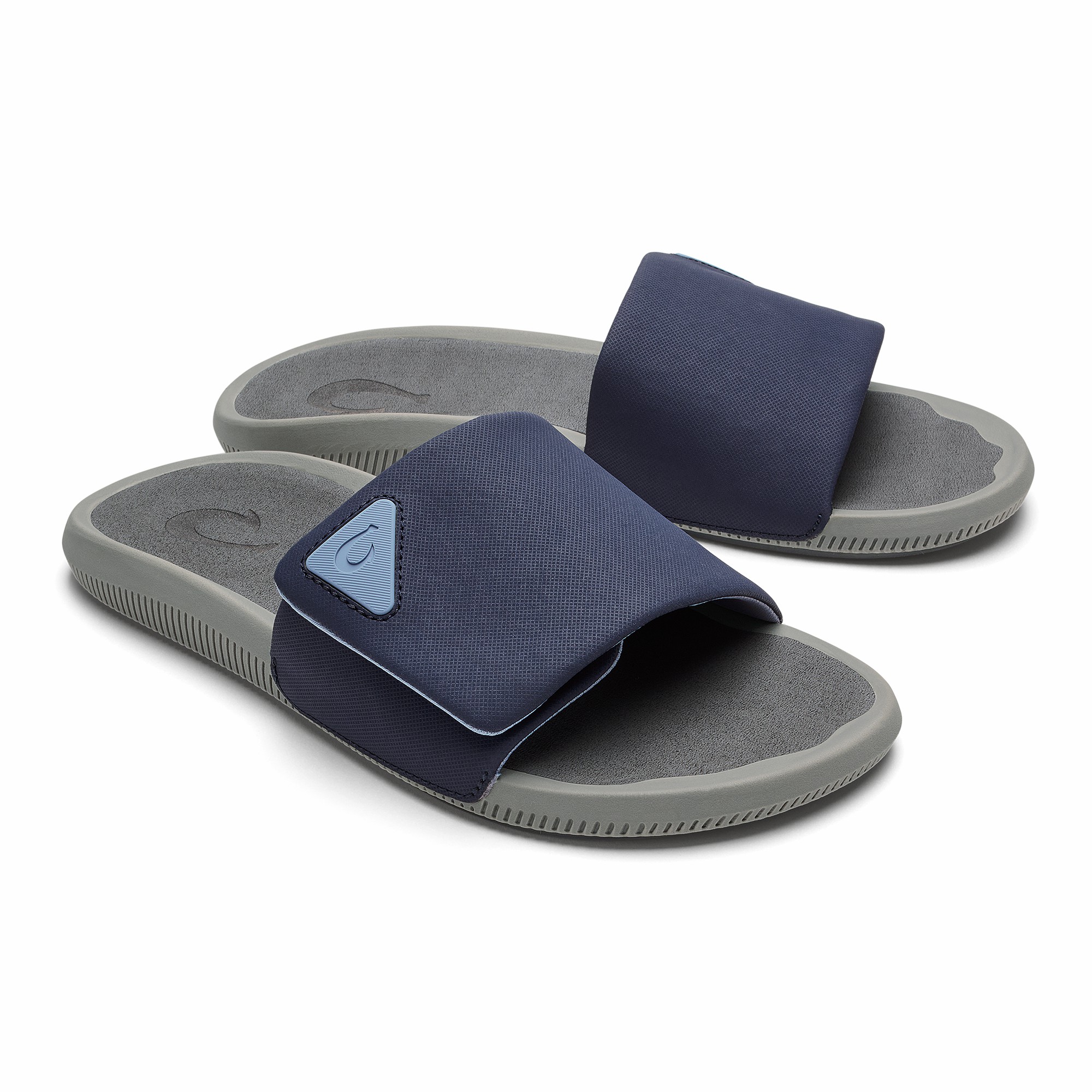Ulele Slide - Blue Depth / Charcoal
– OluKai - Image 2