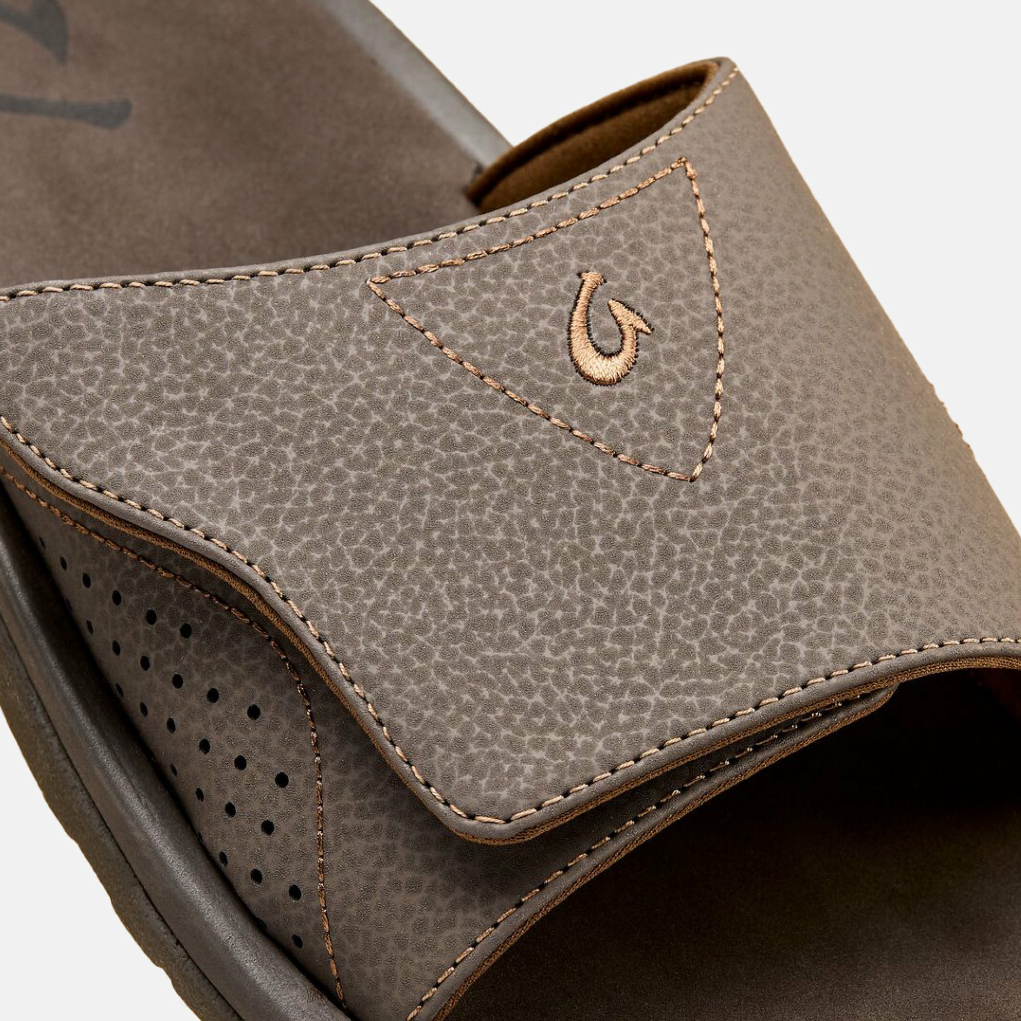 Nalu Slide Men's Beach Slide Sandals - Dark Java - Image 3