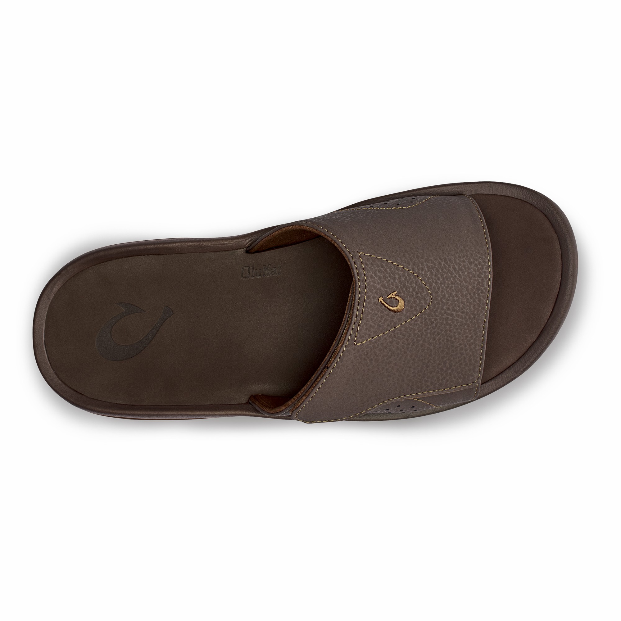 Nalu Slide Men's Beach Slide Sandals - Dark Java - Image 6