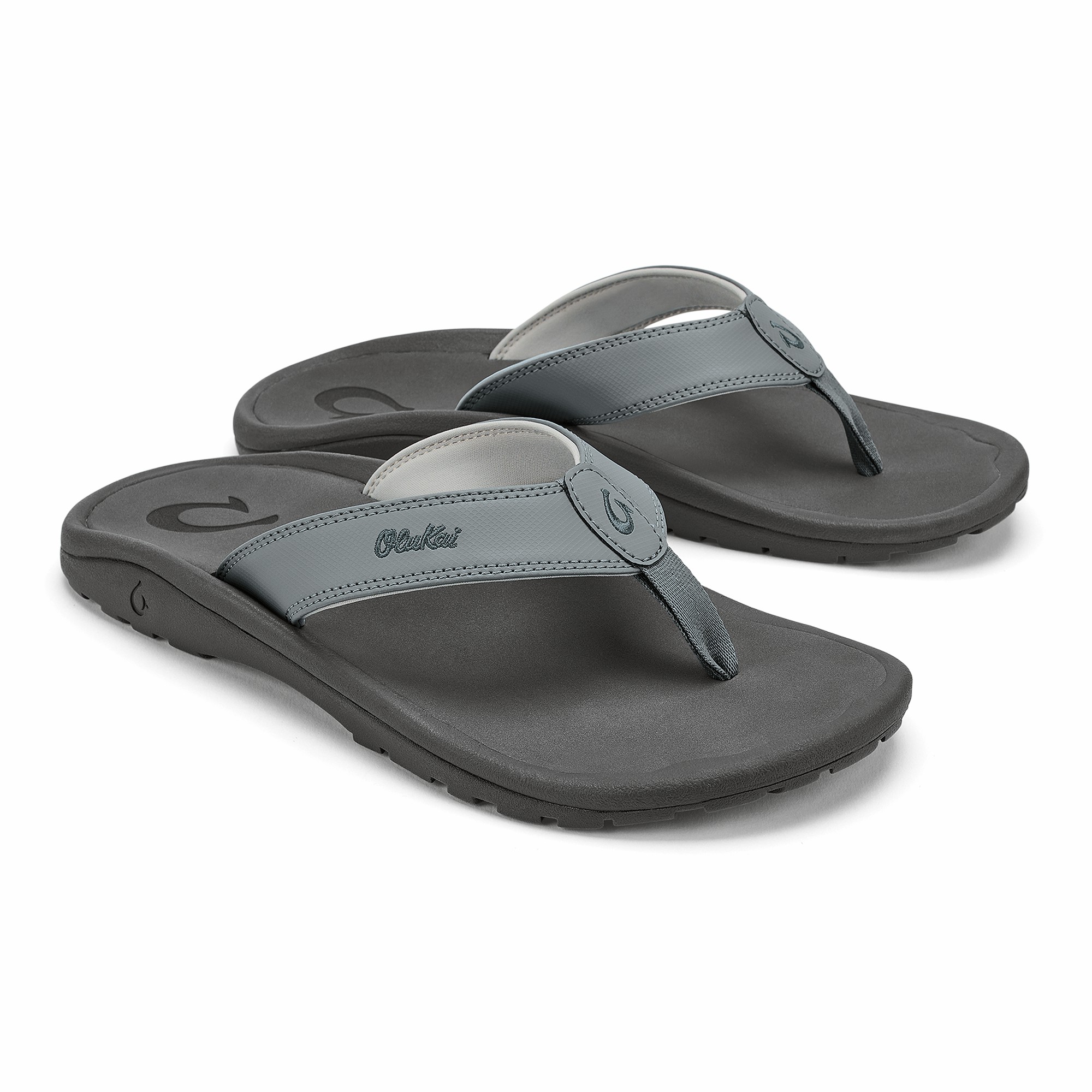 ‘Ohana Men's Best Selling Beach Sandals - Ash / Rock - Image 4