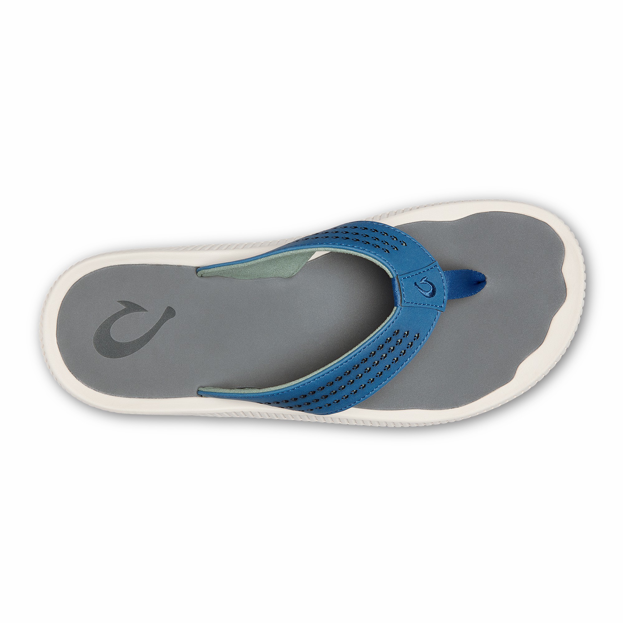 Ulele Men's Beach Sandals - Slate Blue / Charcoal - Image 4