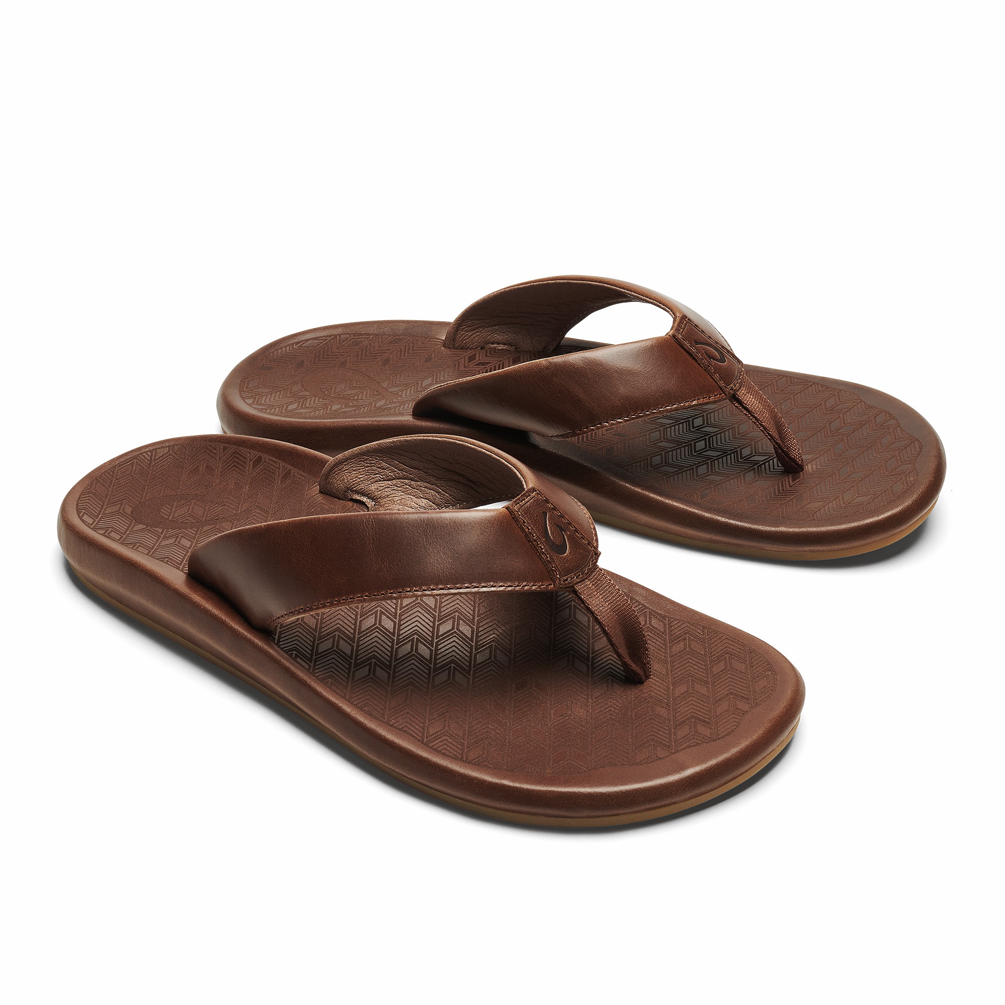 ‘Ilikai Men‘s Leather Sandals - Toffee - Image 8