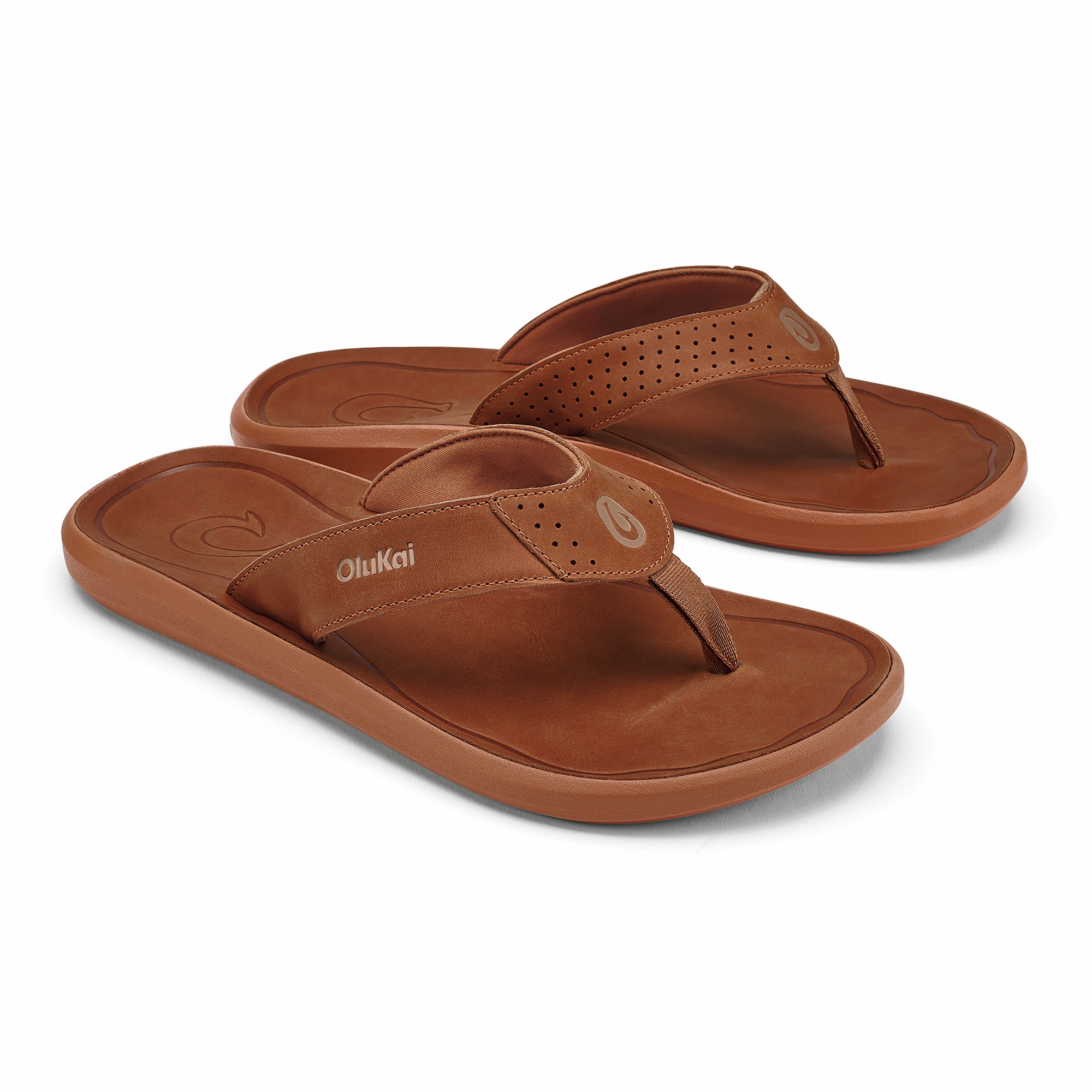Pili Waterproof Leather Sandals - Fox - Image 5