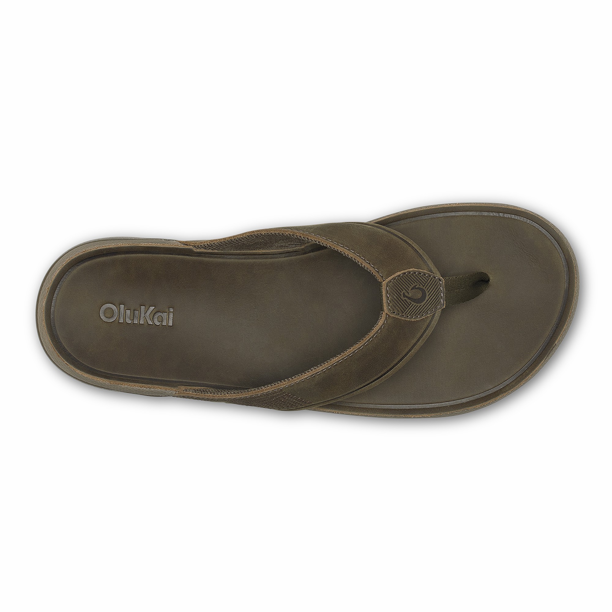Tuahine Men's Waterproof Leather Beach Sandals - Canteen - Image 5