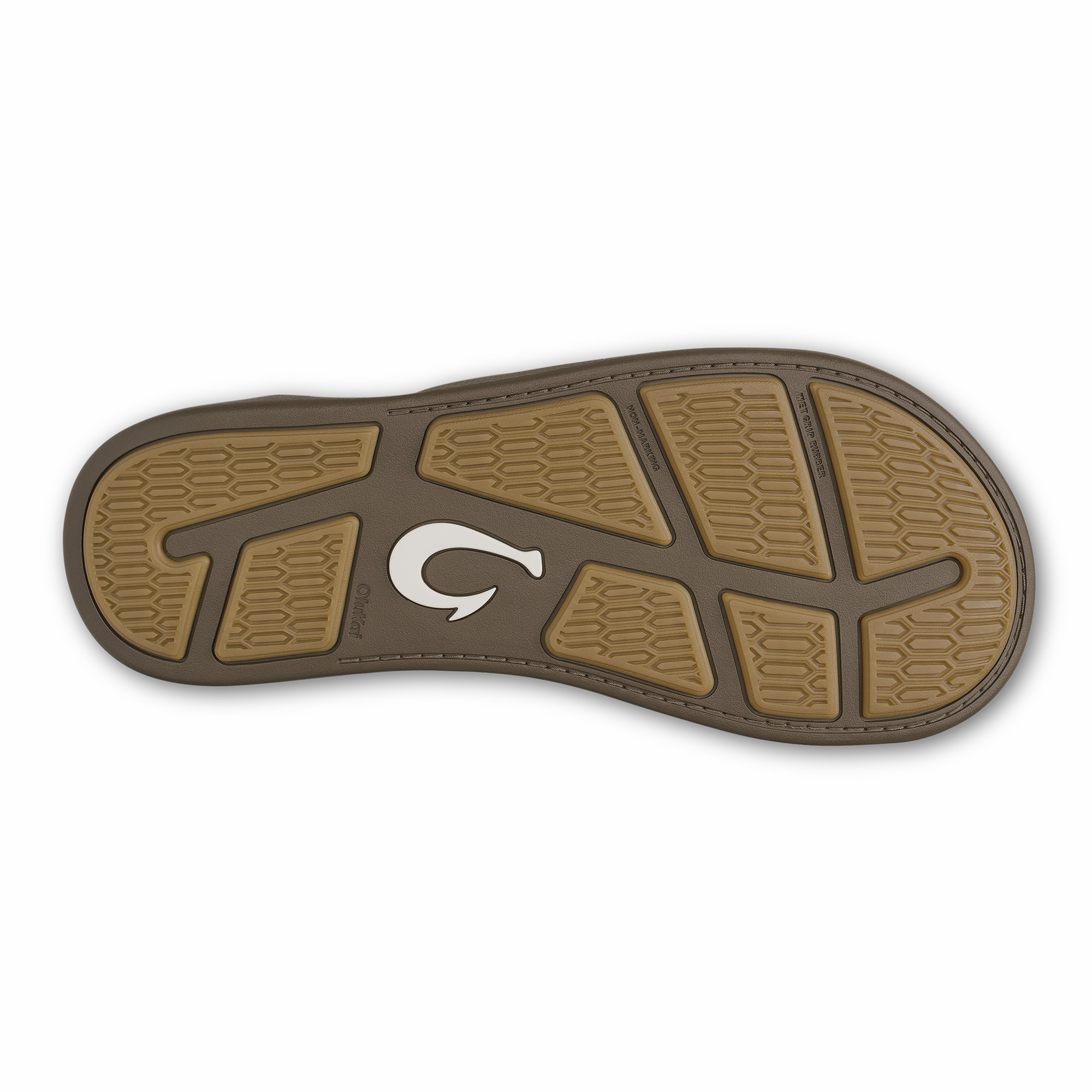 Tuahine Men's Waterproof Leather Beach Sandals - Canteen - Image 7