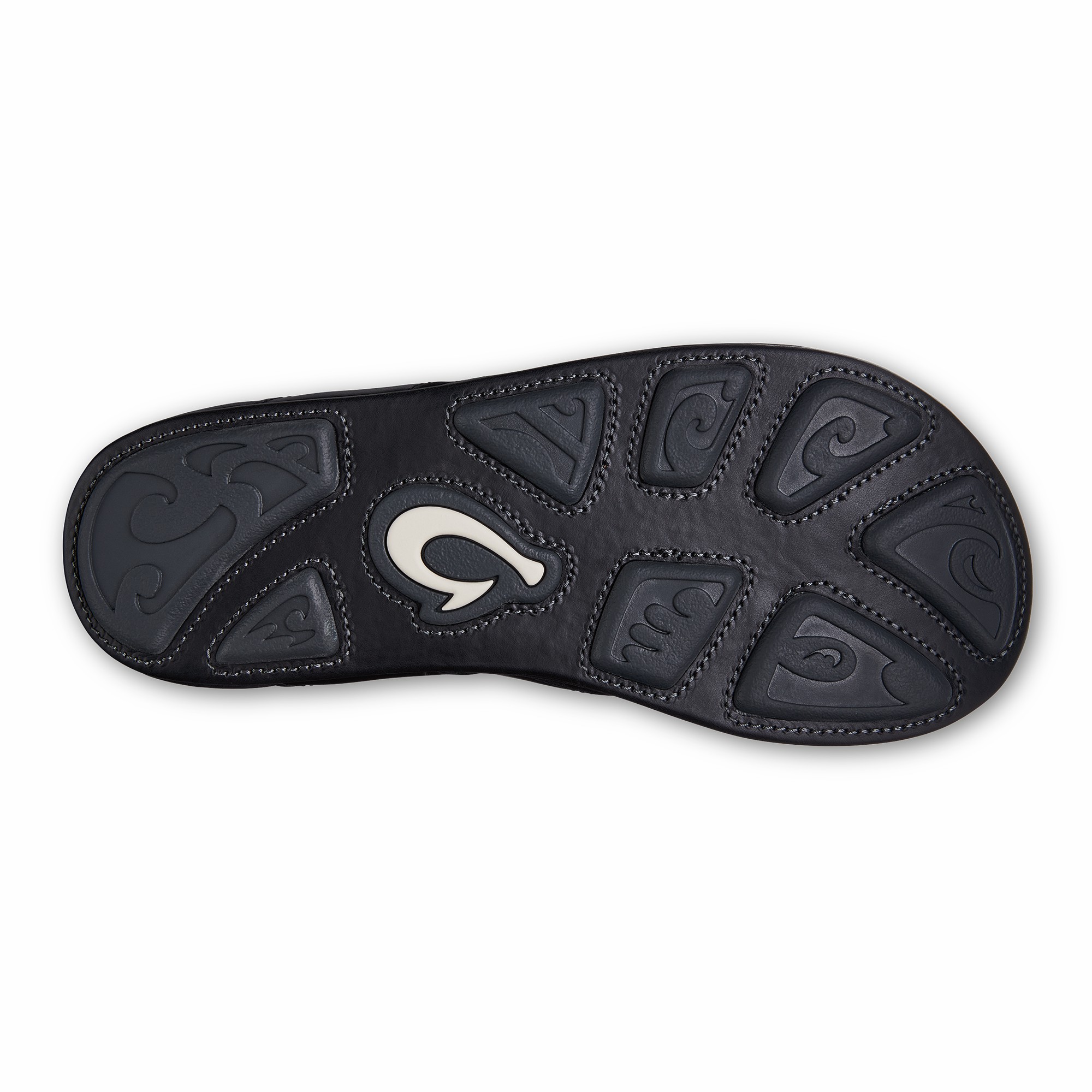 Mekila Men's Full-Grain Leather Beach Sandals - Black - Image 9
