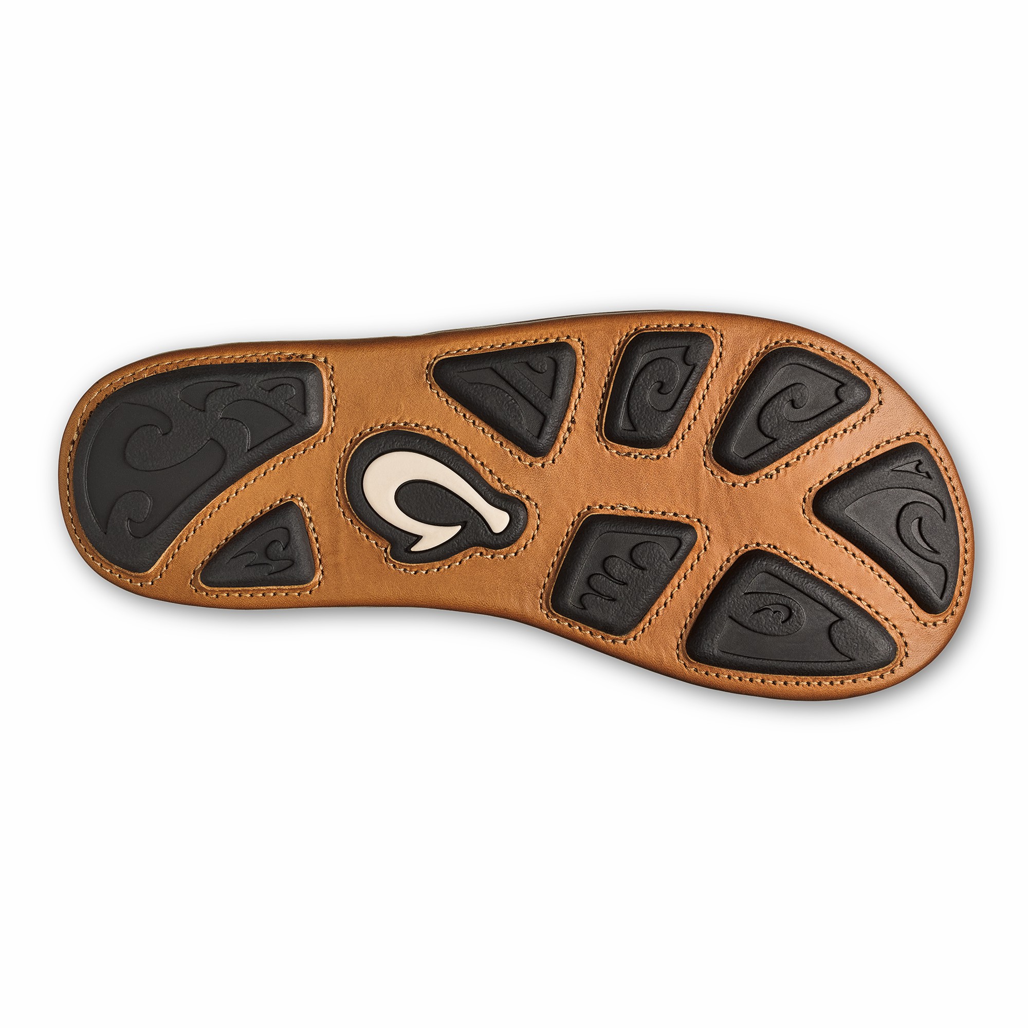 Hiapo - Odyssey Grey / Sahara Leather Beach Sandals - Image 9