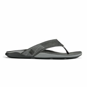 Tuahine Men's Waterproof Leather Beach Sandals - Lagoon