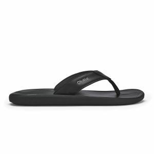 Pili Waterproof Leather Sandals - Lava Rock