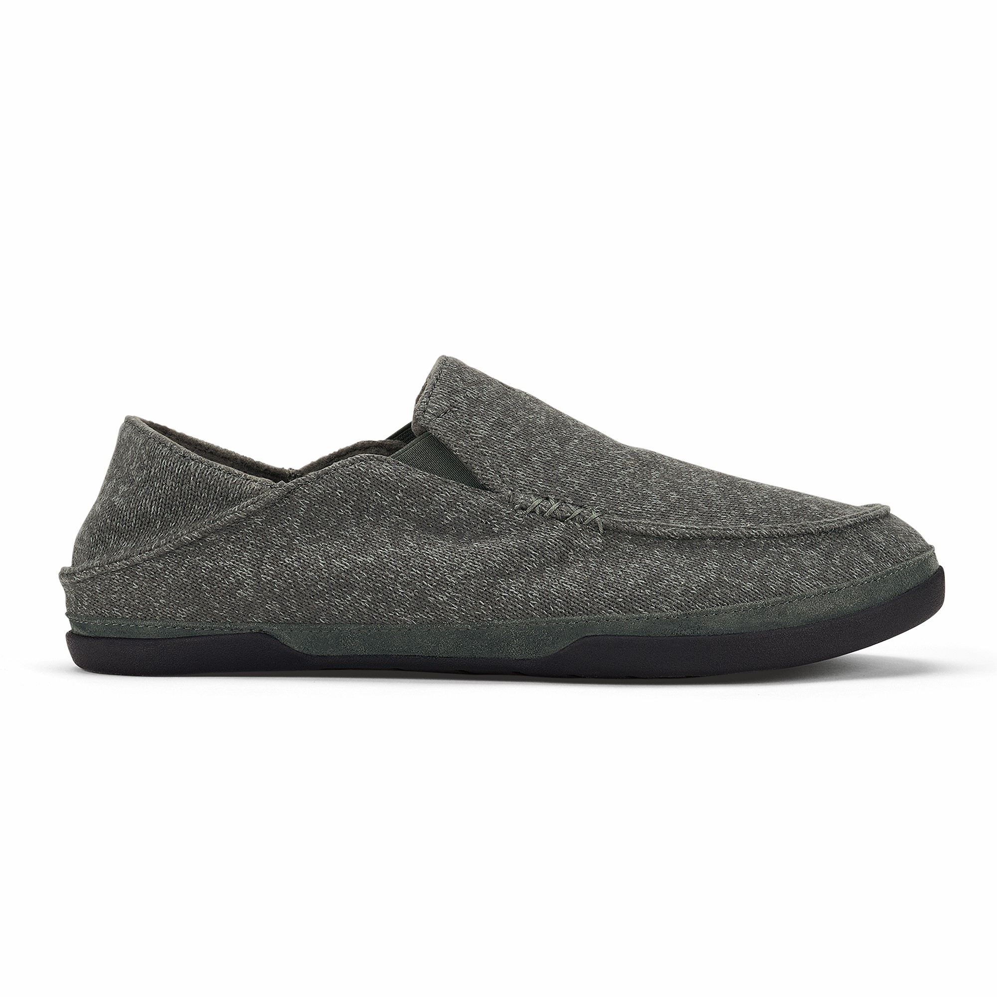 Moloā Hulu Men's Lightweight Slippers - Lava Rock