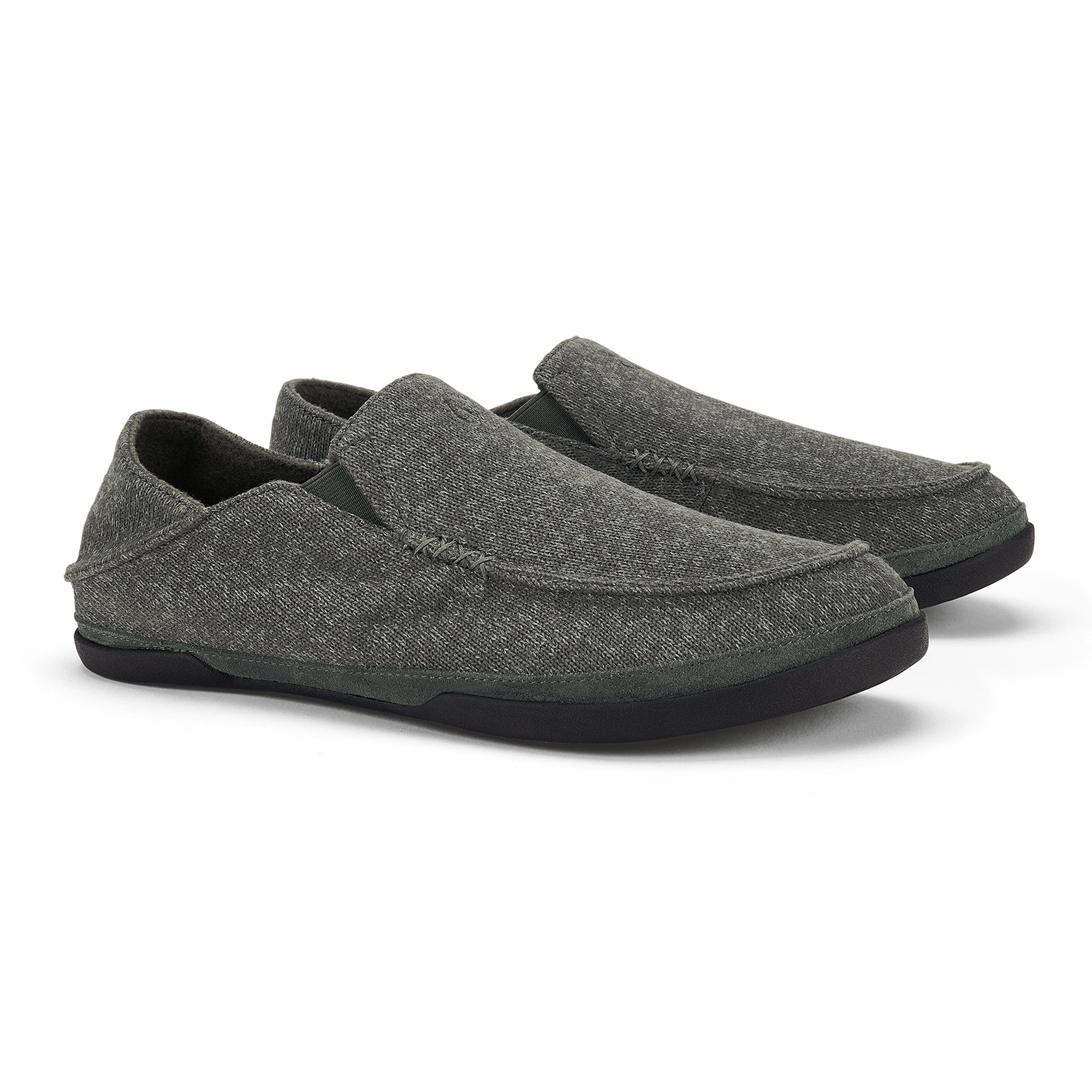 Moloā Hulu Men's Lightweight Slippers - Lava Rock - Image 5