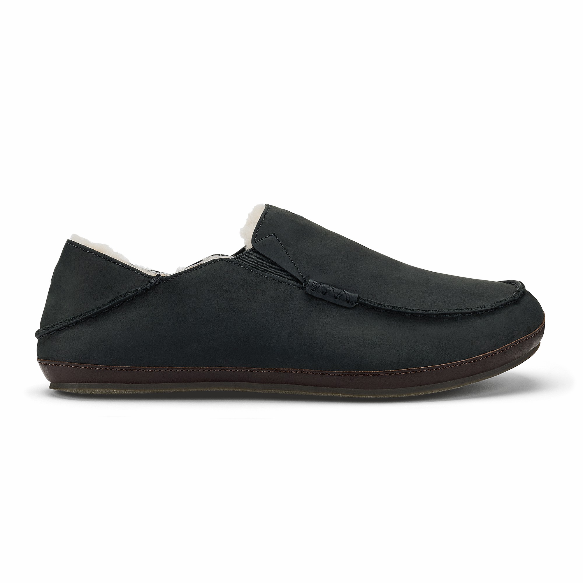 Moloā Slipper - Black / Dk Java