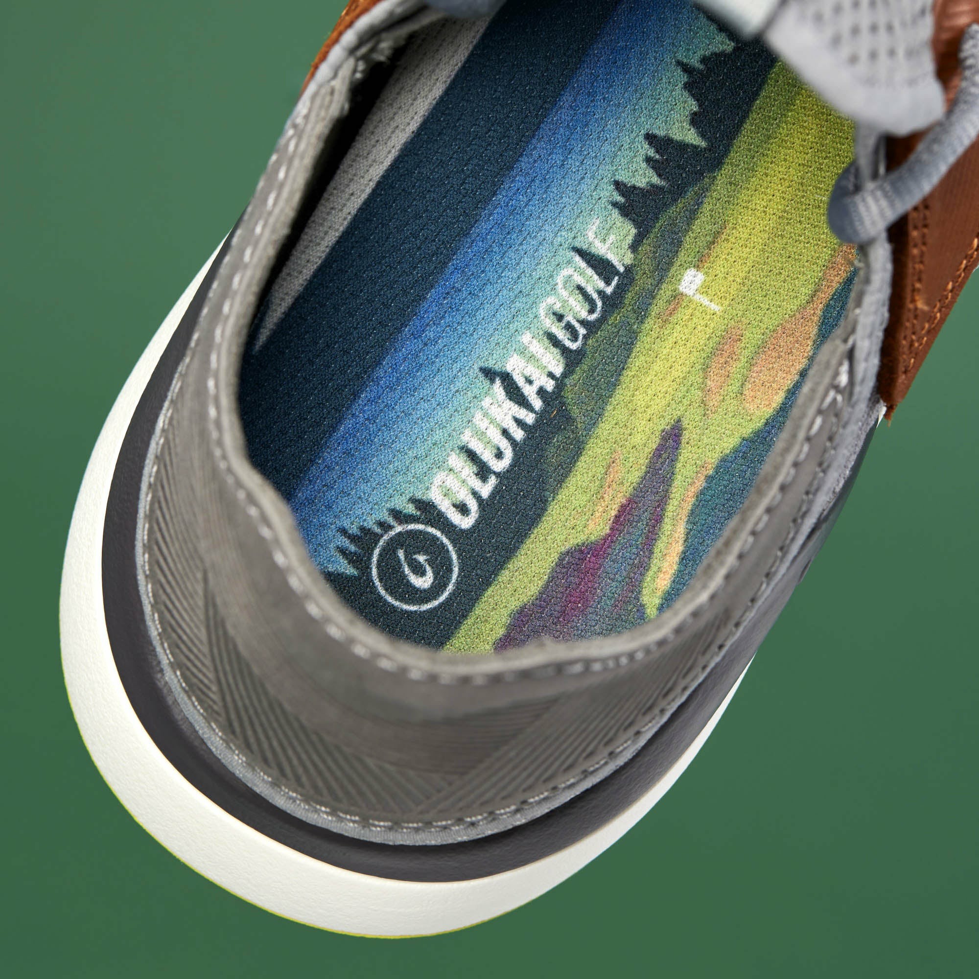 Manele Breathable Golf Shoes - Poi / Charcoal - Image 6